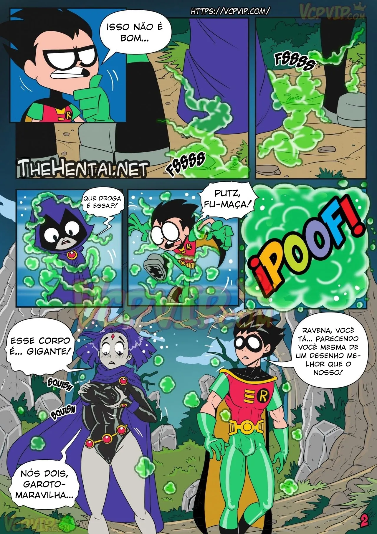 Imagem 3 de 29 - [Macergo] Stranded (Teen Titans) - Quadrinhos Eróticos