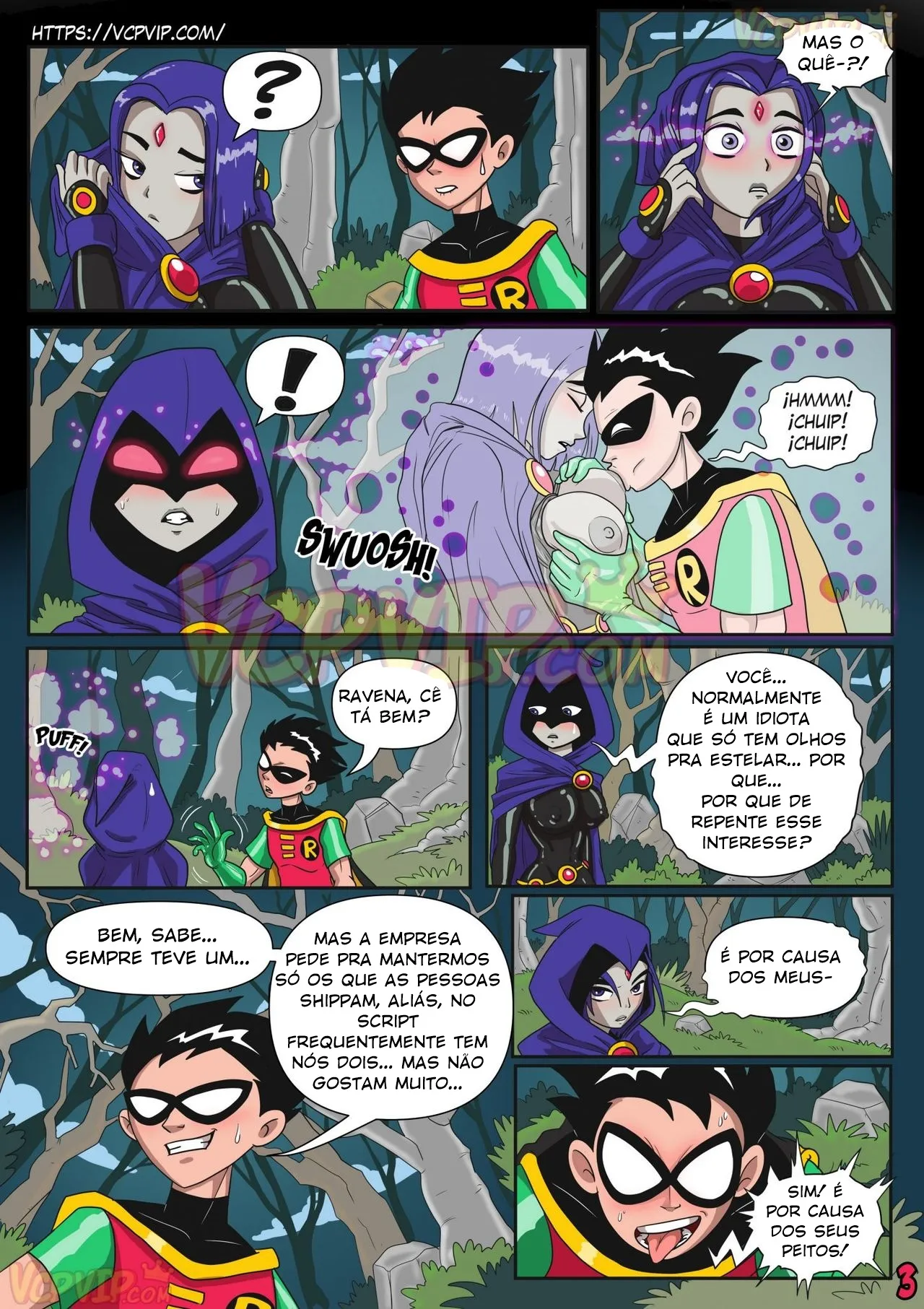 Imagem 4 de 29 - [Macergo] Stranded (Teen Titans) - Quadrinhos Eróticos