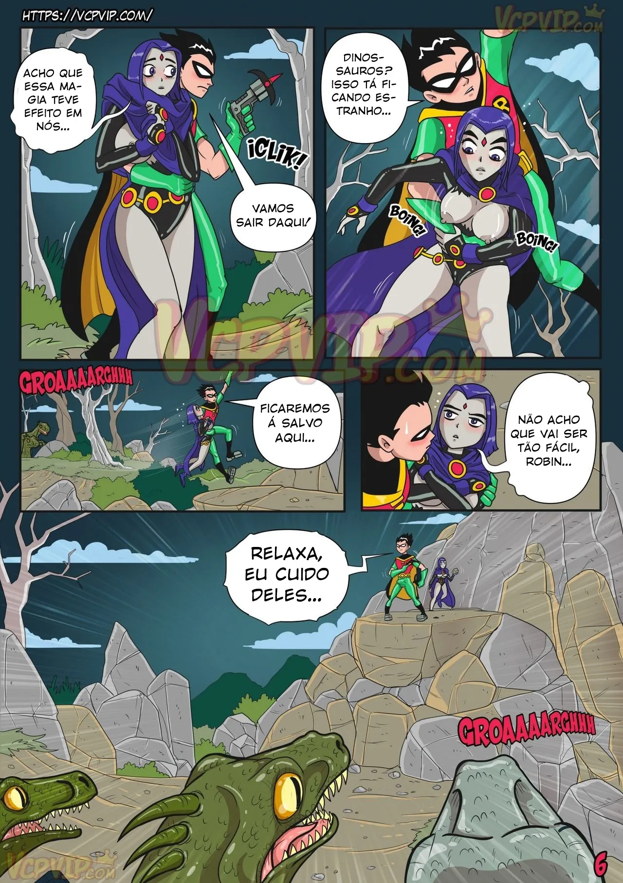Imagem 7 de 29 - [Macergo] Stranded (Teen Titans) - Quadrinhos Eróticos