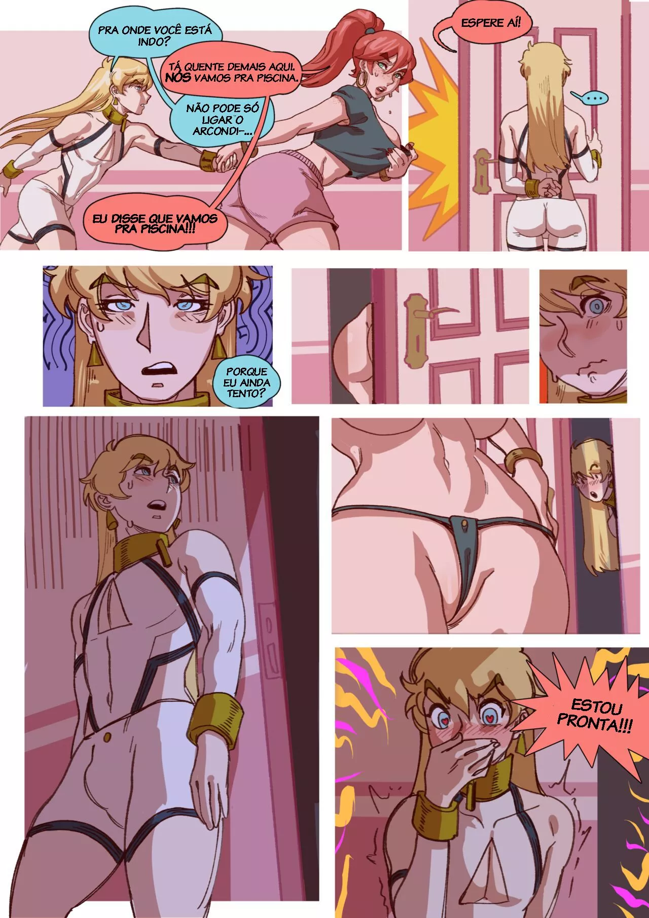 Imagem 3 de 31 - [Nastacic] Between Heaven & Hell 1: Oil Massage - Quadrinhos Eróticos