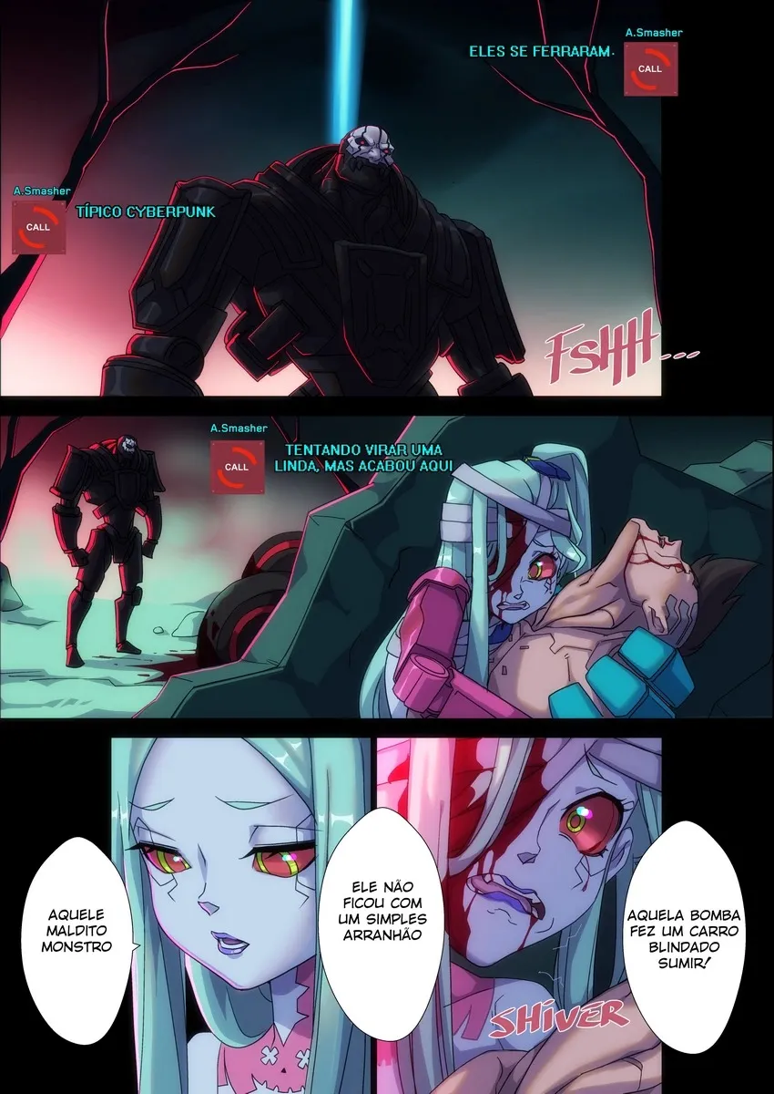 Imagem 9 de 28 - [Nisego] Night City’s Allure (Cyberpunk) - Quadrinhos Eróticos