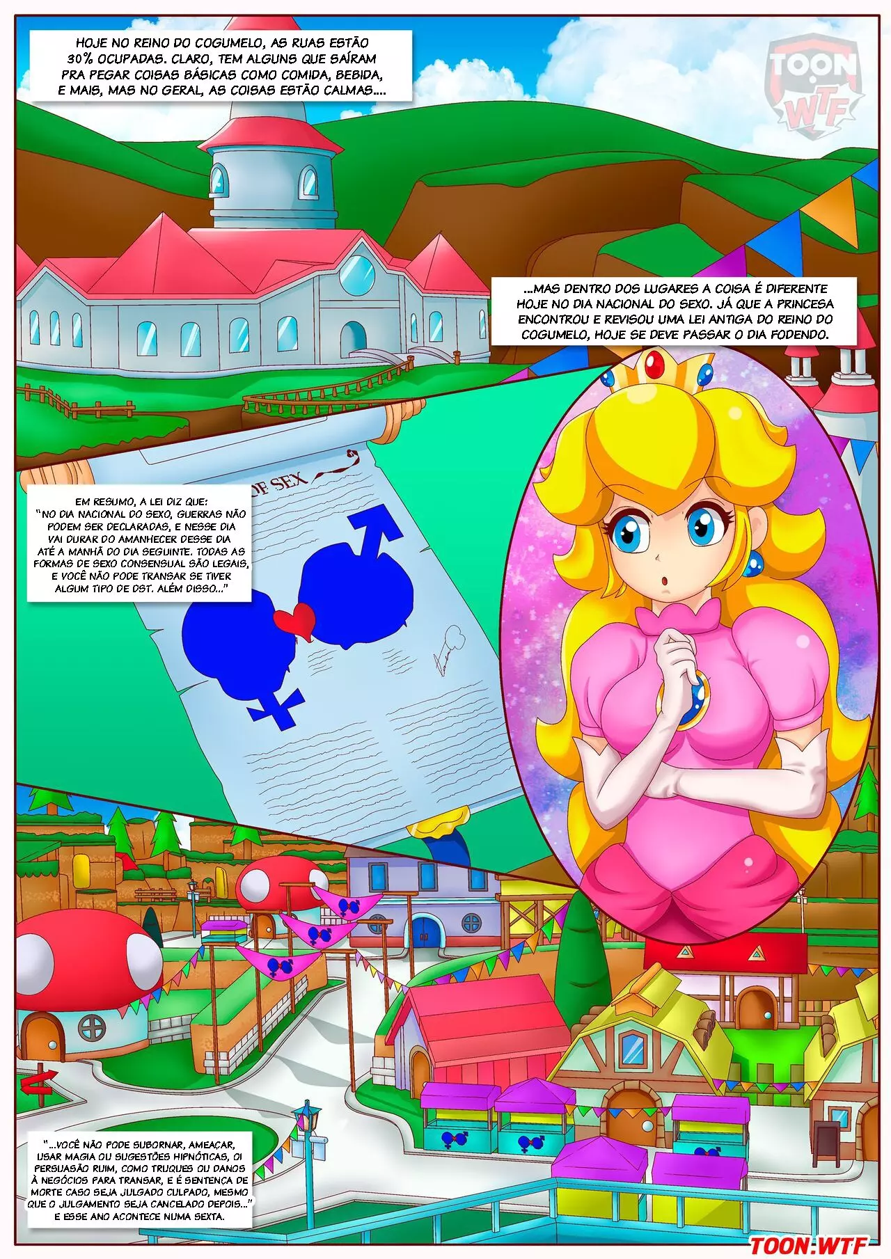 Imagem 2 de 30 - [Palcomix] Mario Comic – Sex Day (Super Mario) - Quadrinhos Eróticos