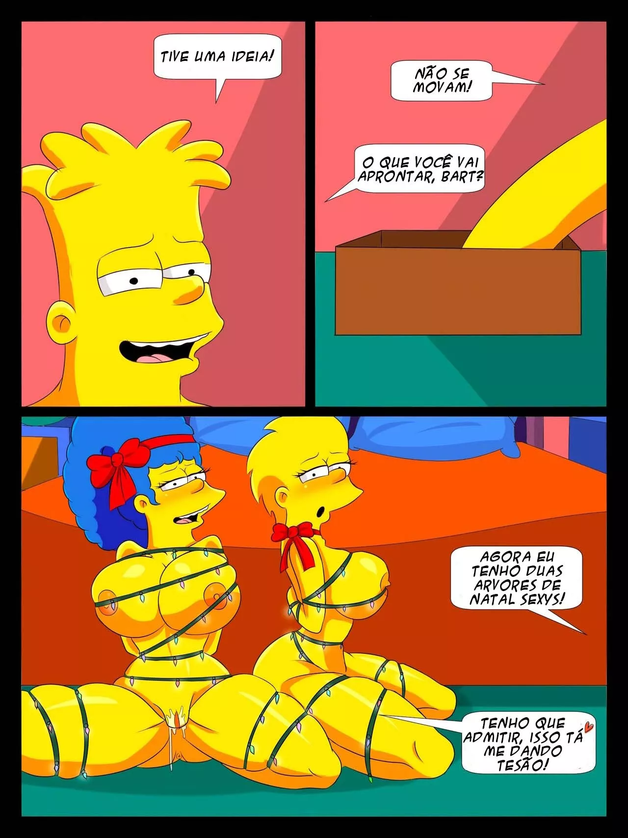Imagem 10 de 12 - [PokuArts] The Simpsons: A Family Christmas! (The Simpsons) - Quadrinhos Eróticos