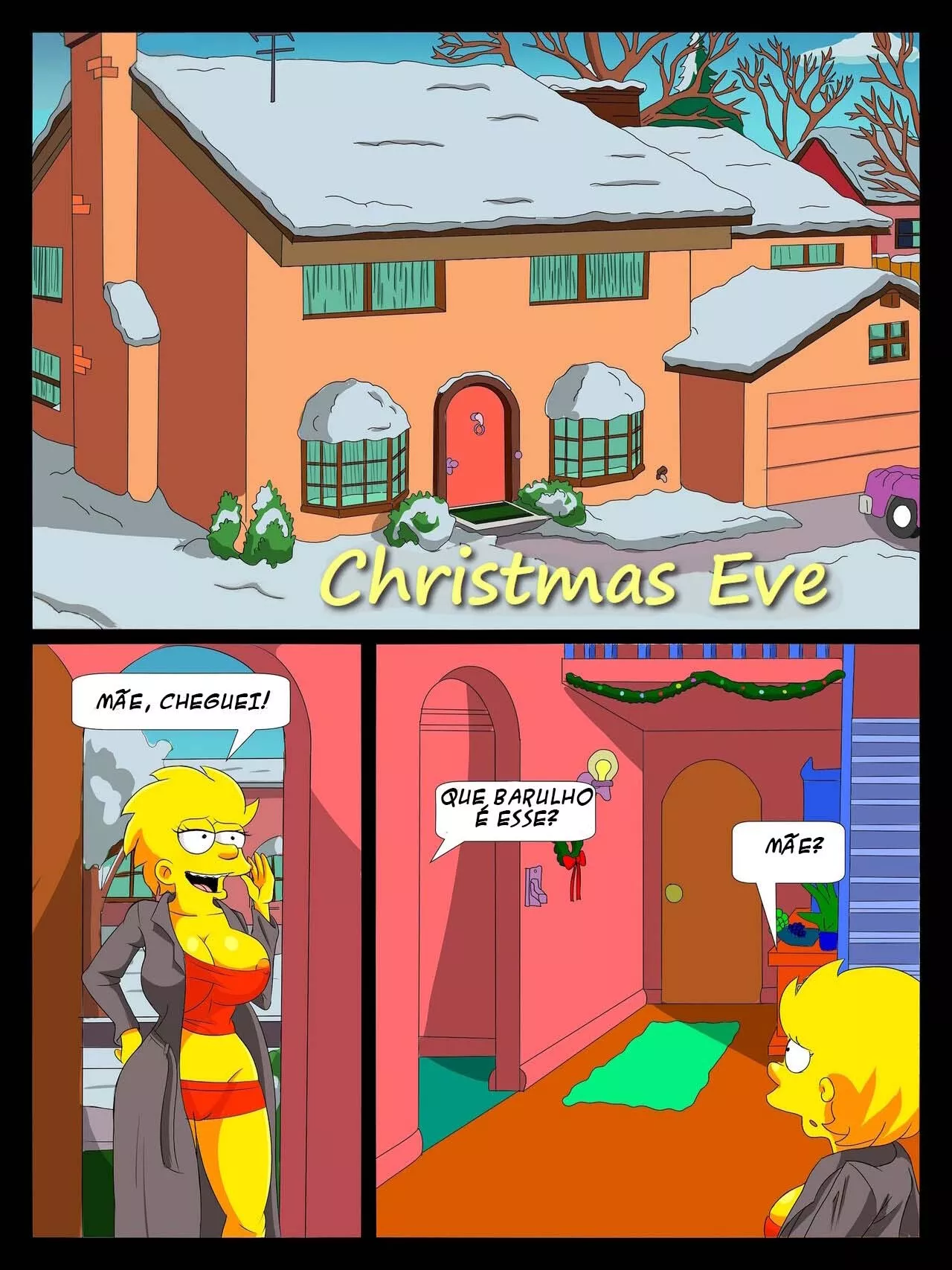 Imagem 2 de 12 - [PokuArts] The Simpsons: A Family Christmas! (The Simpsons) - Quadrinhos Eróticos