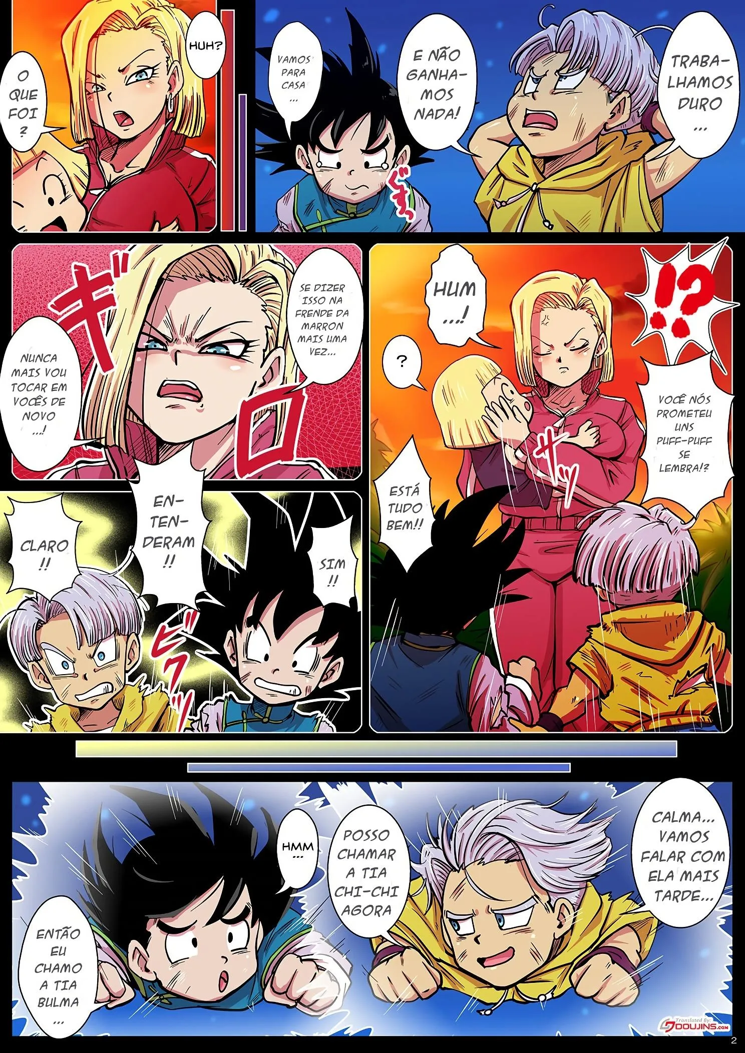 Imagem 2 de 20 - [Rikka Kai] Delivery Bitch Mama Super (Dragon Ball Super) - Quadrinhos Eróticos