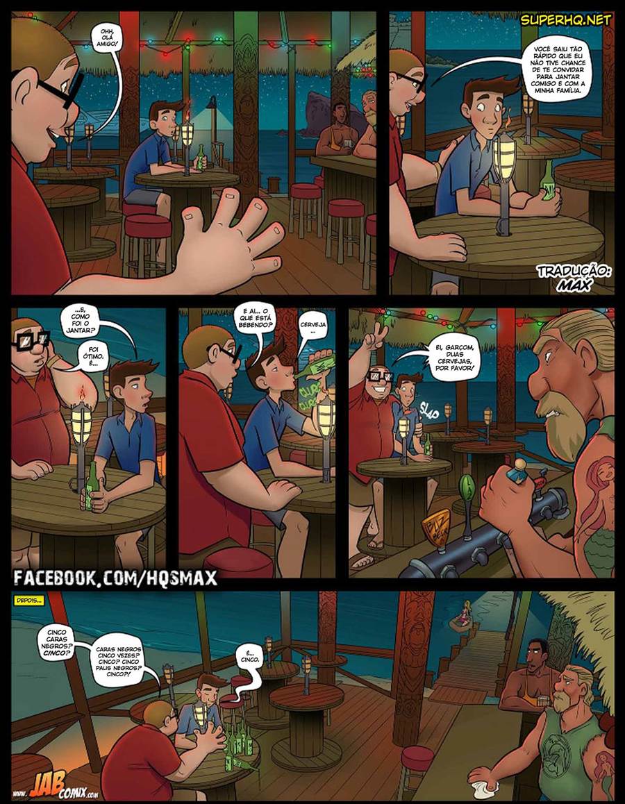 Imagem 16 de 22 - Praia de Santo 1 - Quadrinhos Eróticos