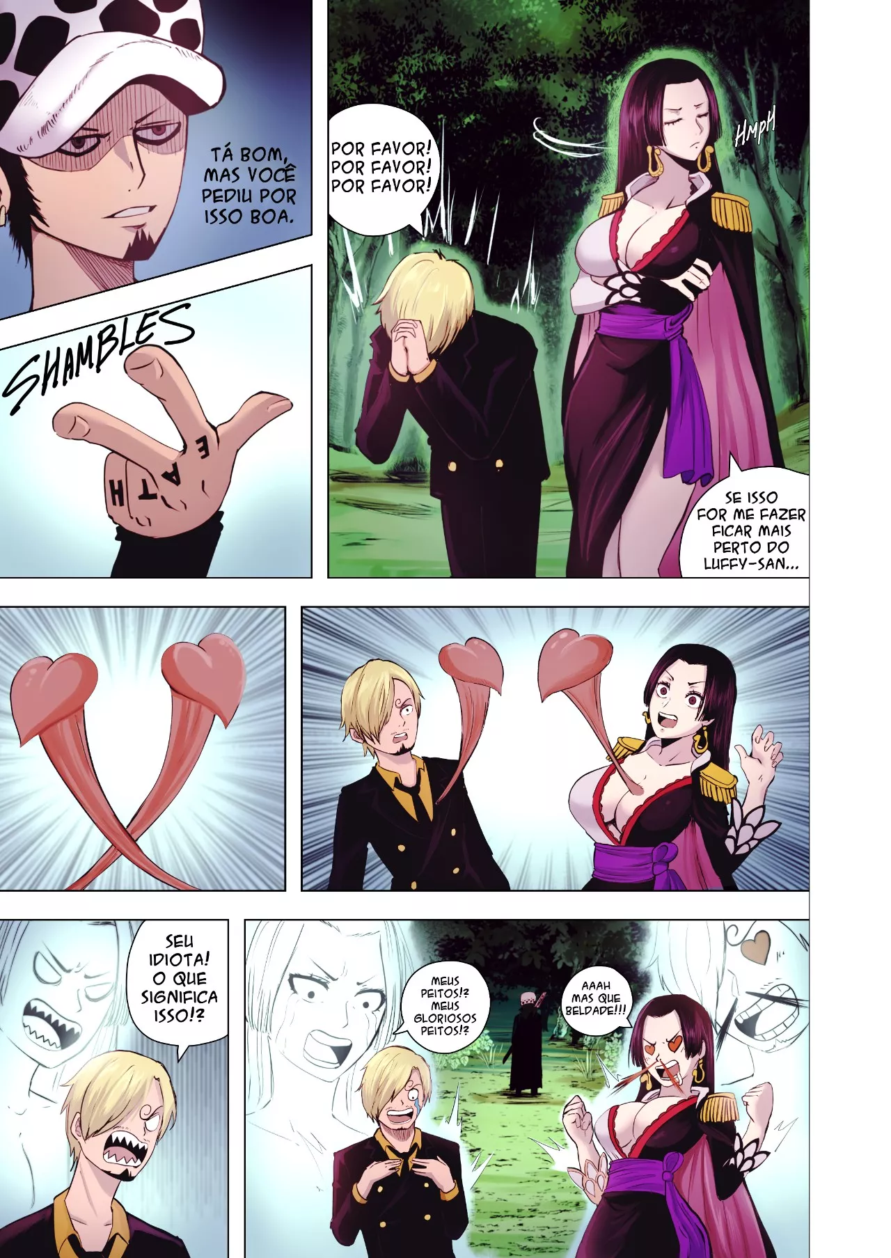 Imagem 2 de 10 - [TSFSingularity] Bwhoa!? (One Piece) - Quadrinhos Eróticos