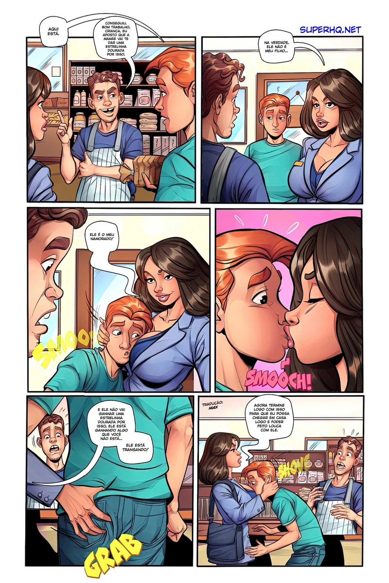 Imagem 12 de 19 - Tomando Cuidado 5 - Quadrinhos Eróticos
