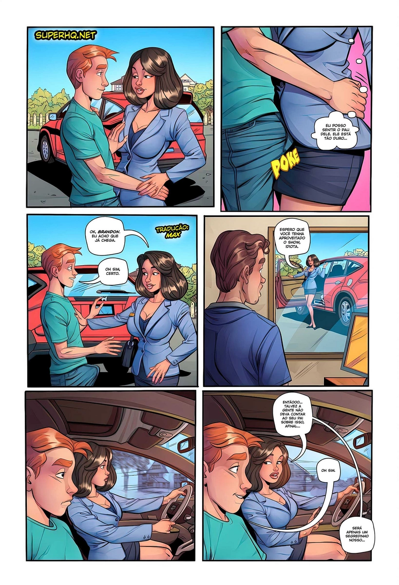 Imagem 14 de 19 - Tomando Cuidado 5 - Quadrinhos Eróticos