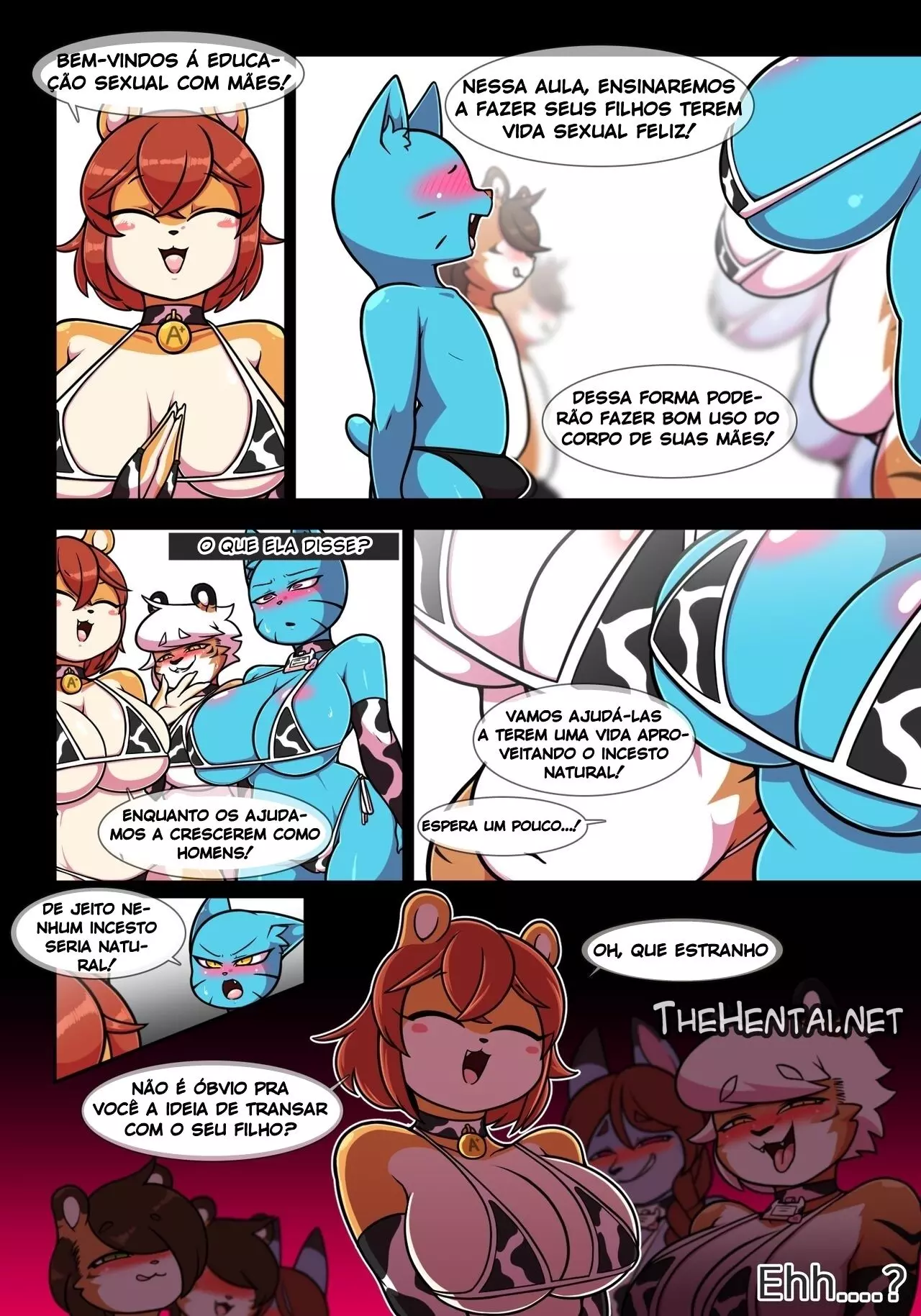 Imagem 11 de 32 - [Wherewolf] Lusty World of Nicole 8 – Sex Education (The Amazing World of Gumball) - Quadrinhos Eróticos