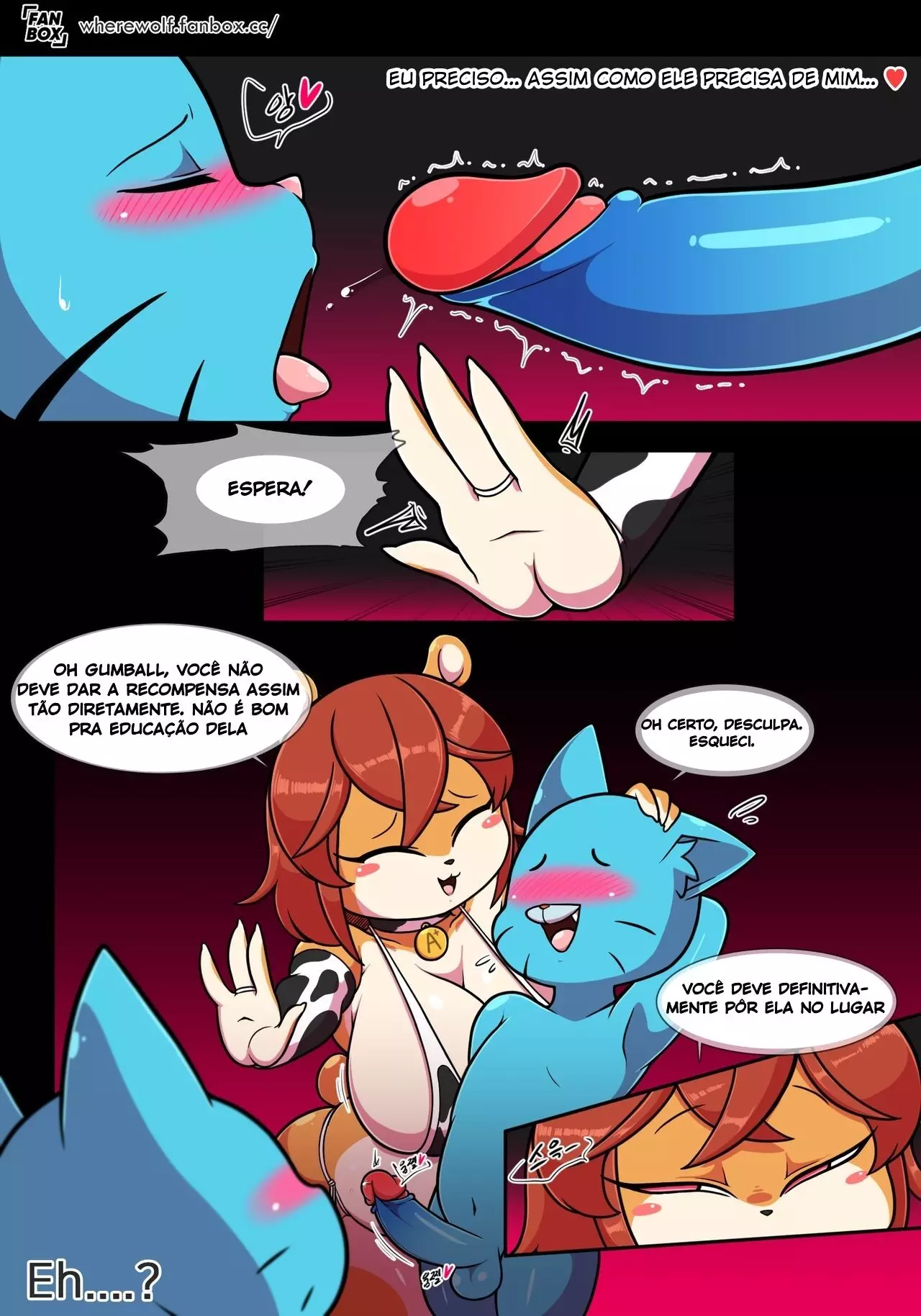 Imagem 17 de 32 - [Wherewolf] Lusty World of Nicole 8 – Sex Education (The Amazing World of Gumball) - Quadrinhos Eróticos