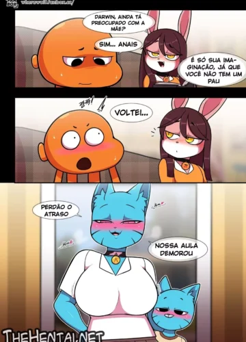 [Wherewolf] Lusty World of Nicole 8 – Sex Education (The Amazing World of Gumball) - Foto 28