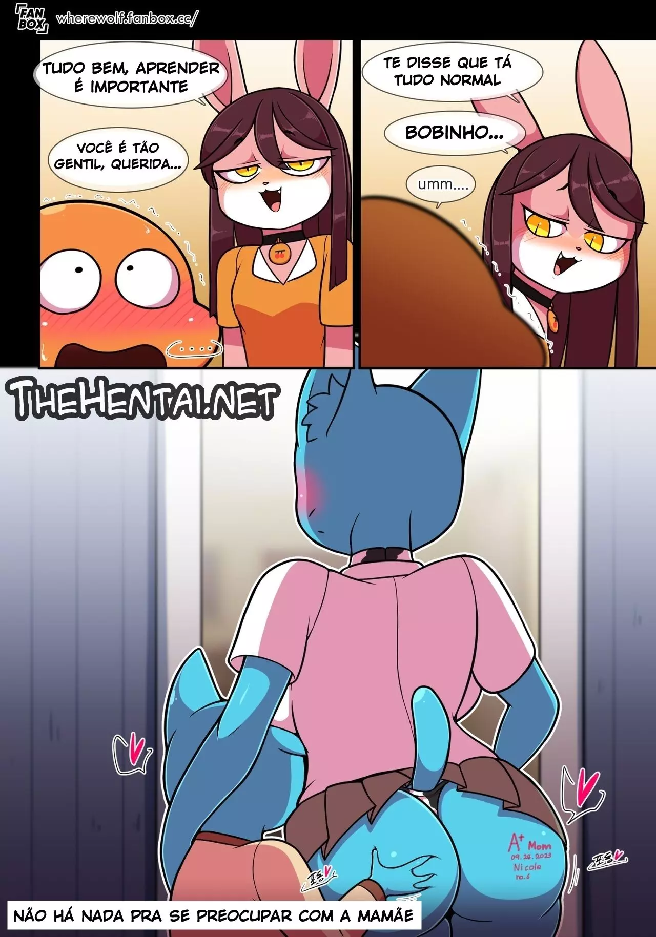 Imagem 29 de 32 - [Wherewolf] Lusty World of Nicole 8 – Sex Education (The Amazing World of Gumball) - Quadrinhos Eróticos