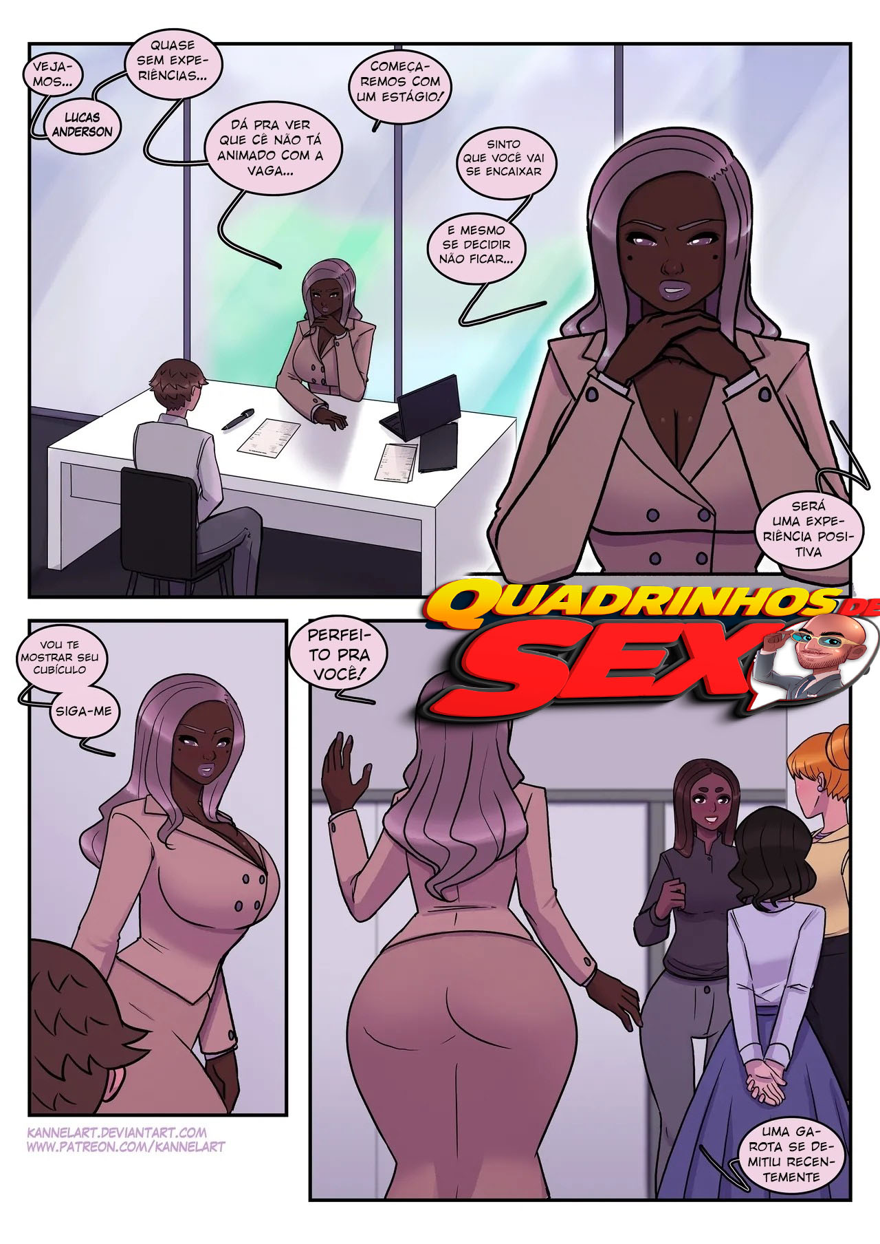 Imagem 3 de 30 - Novo emprego, novo você - Quadrinhos Eróticos