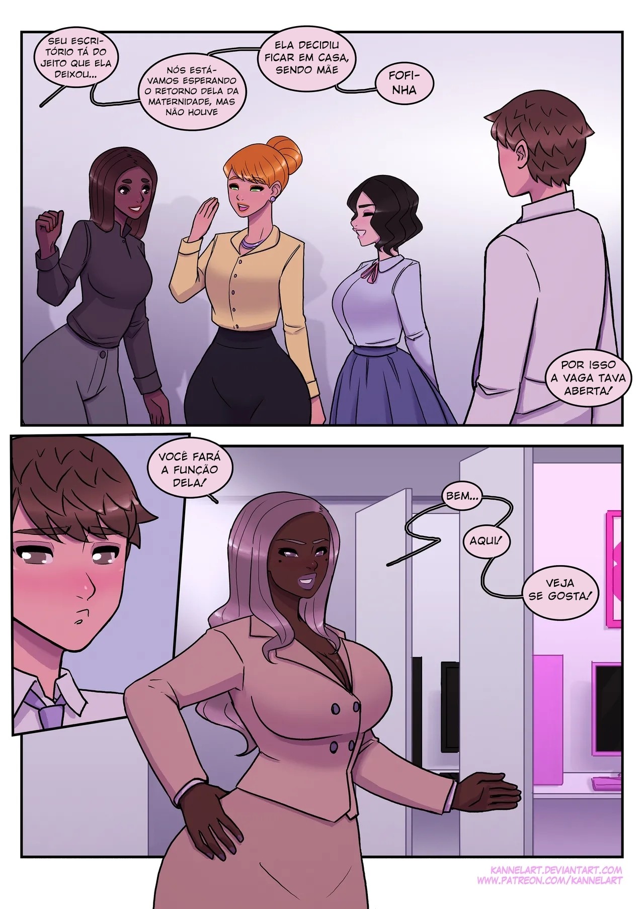 Imagem 4 de 30 - Novo emprego, novo você - Quadrinhos Eróticos