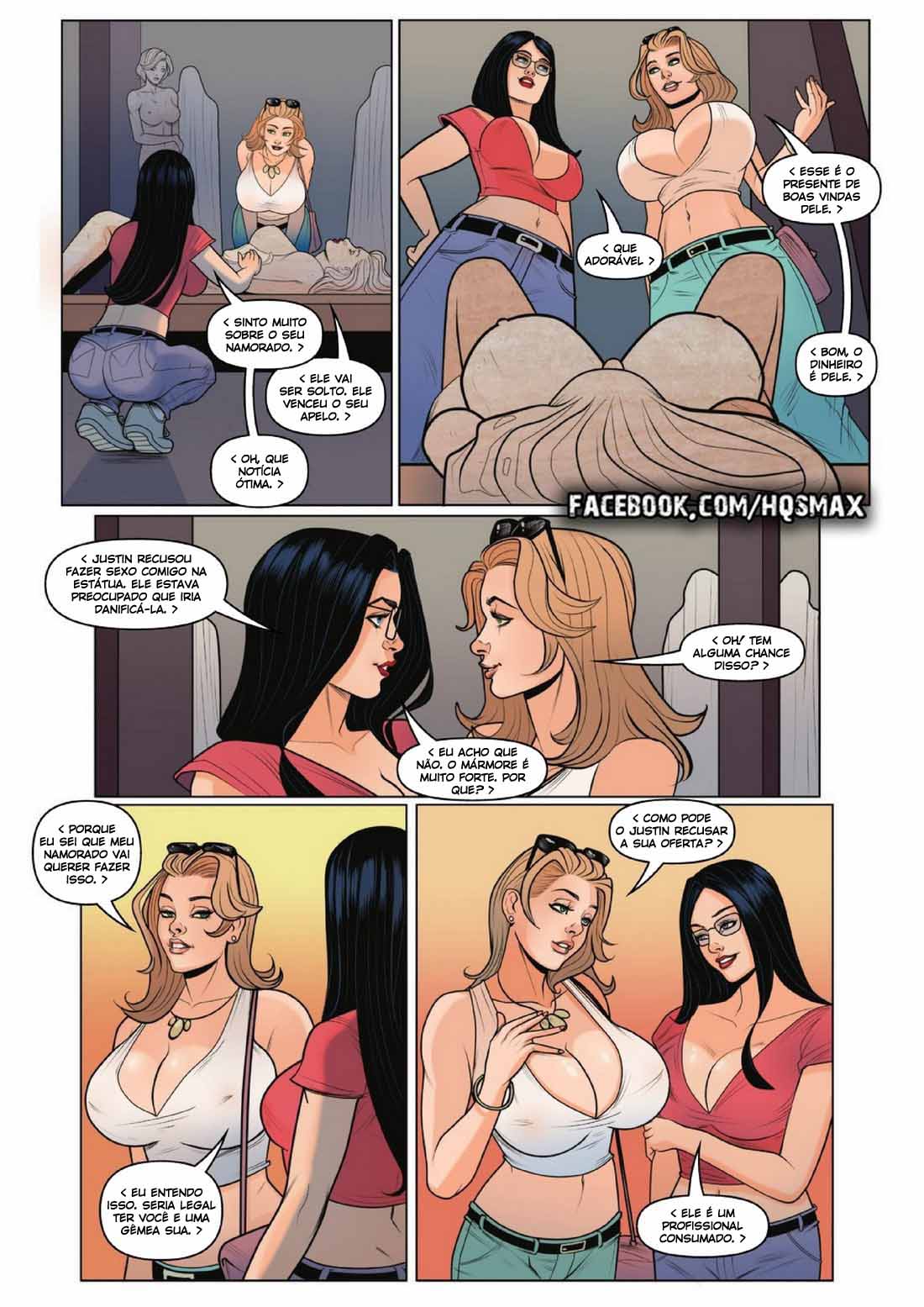 Imagem 6 de 13 - A Namorada Canadense 5 - Quadrinhos Eróticos