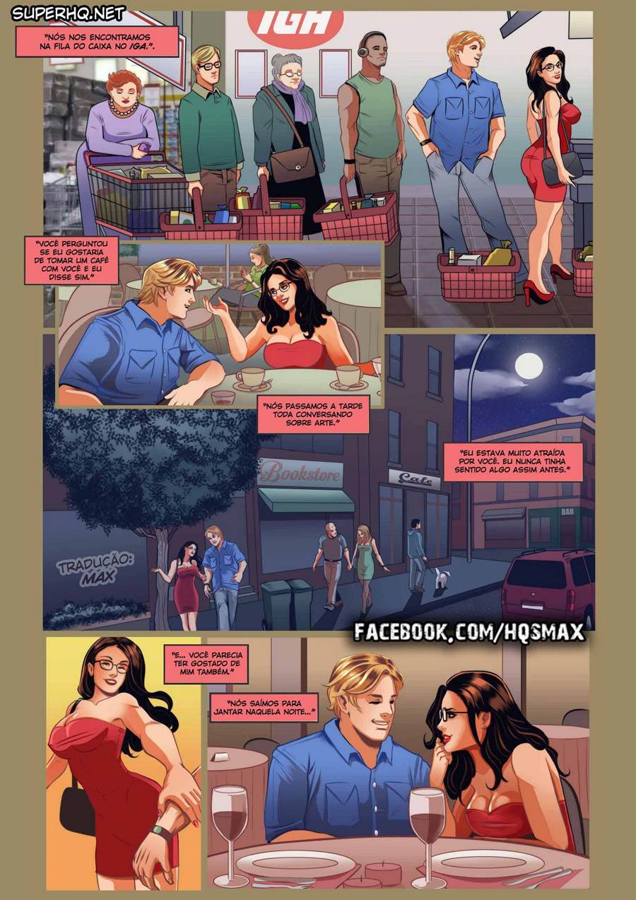 Imagem 8 de 13 - A Namorada Canadense 2 - Quadrinhos Eróticos