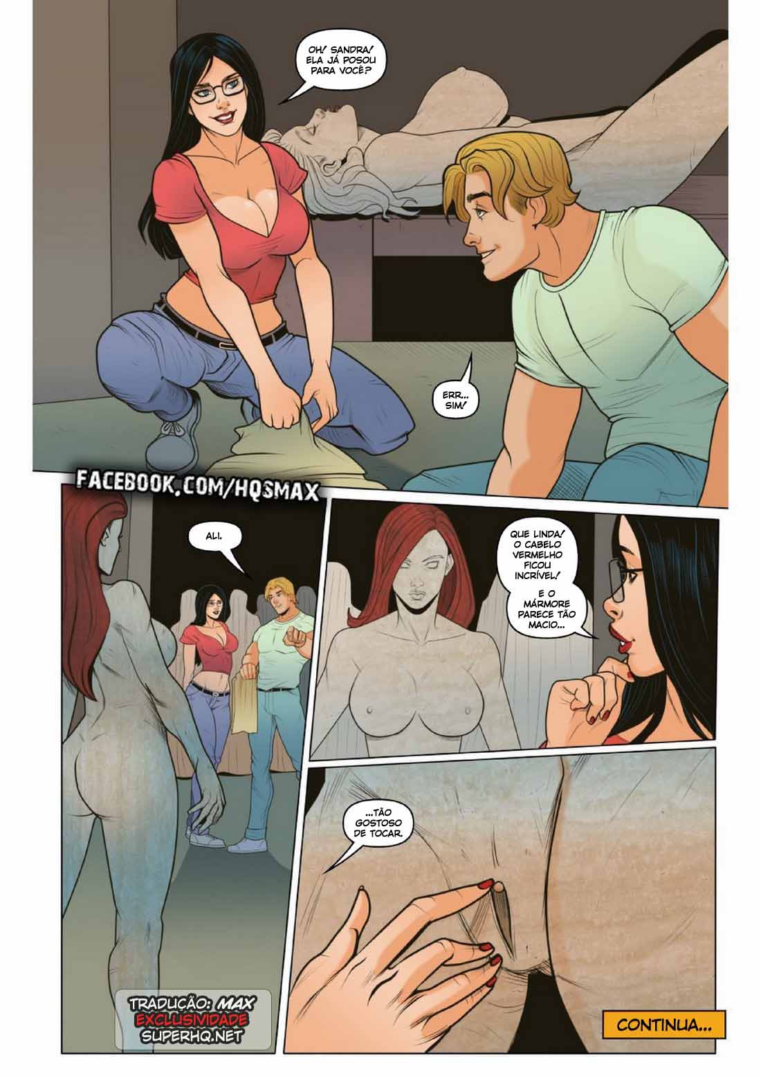 Imagem 13 de 13 - A Namorada Canadense 5 - Quadrinhos Eróticos
