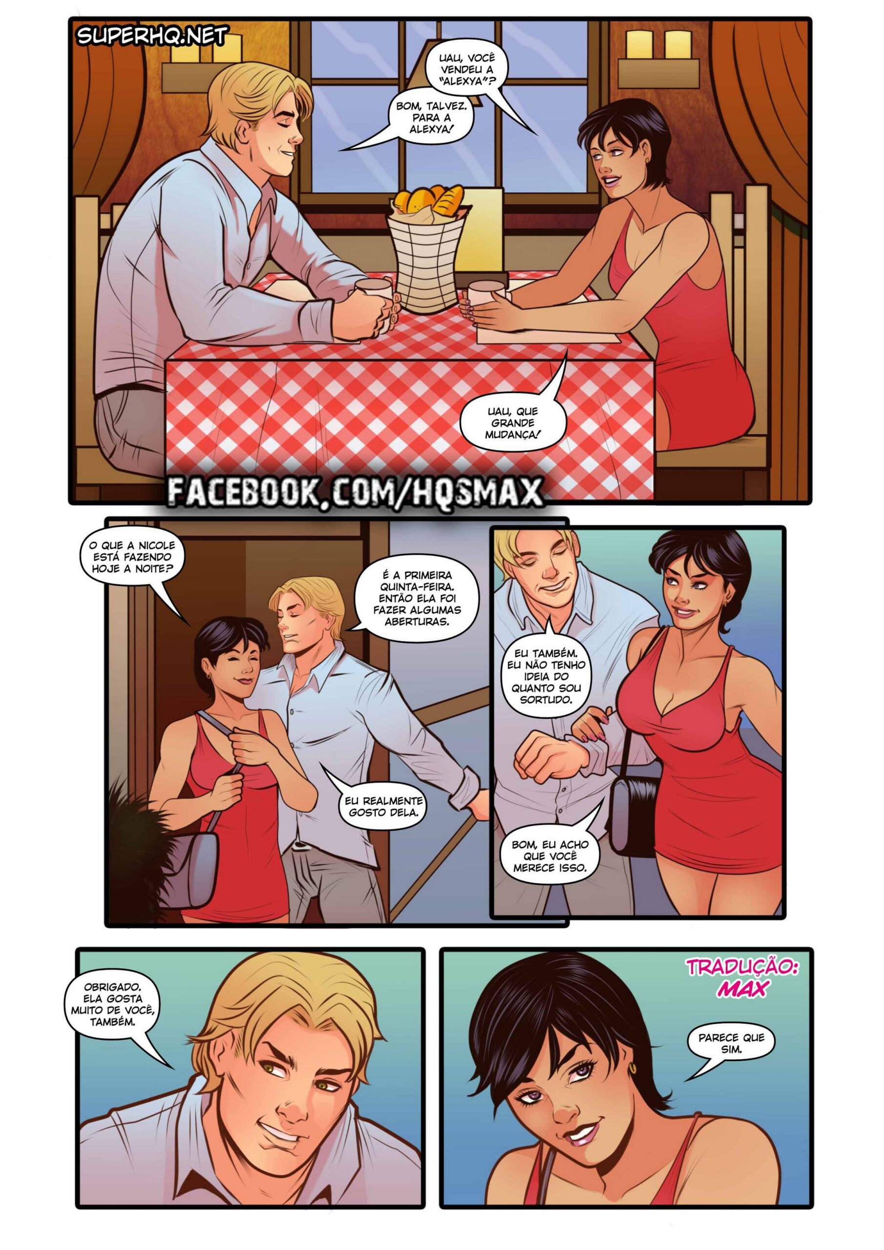 Imagem 11 de 13 - A Namorada Canadense 4 - Quadrinhos Eróticos