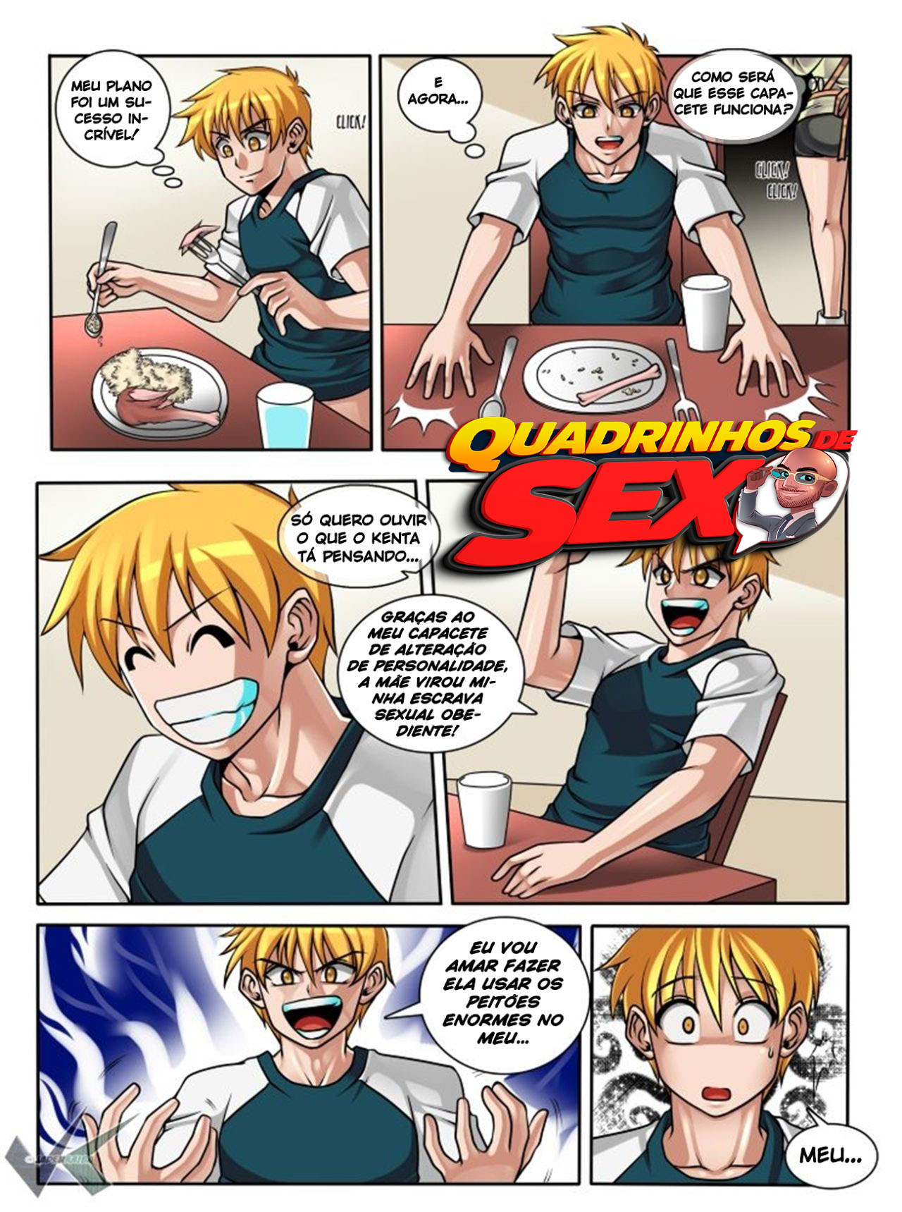 Imagem 2 de 17 - Mãe controladora – Parte 2 - Quadrinhos Eróticos