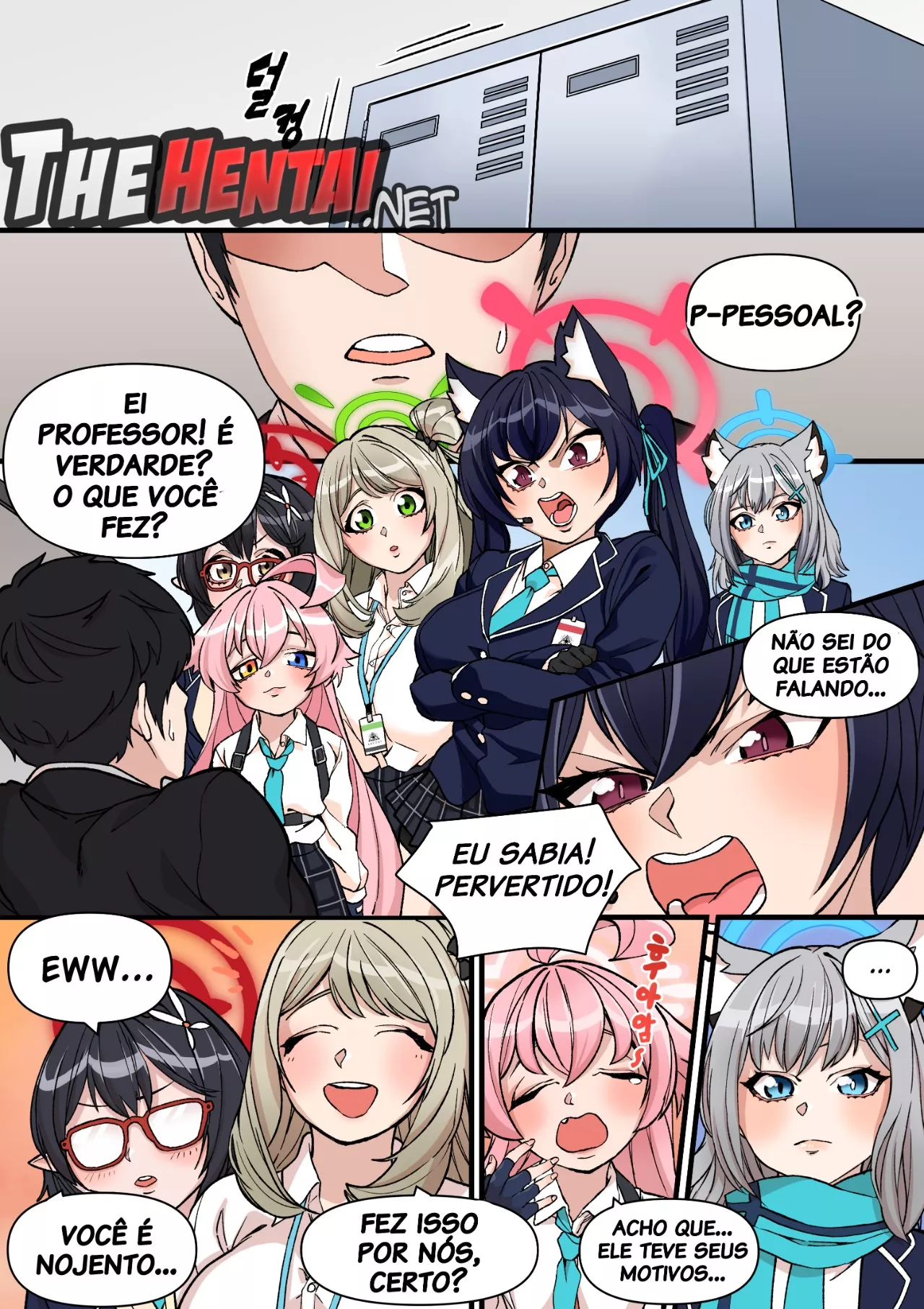 Imagem 2 de 18 - [Bluecandy] Abydos Sexual Task Force (Blue Archive) - Quadrinhos Eróticos
