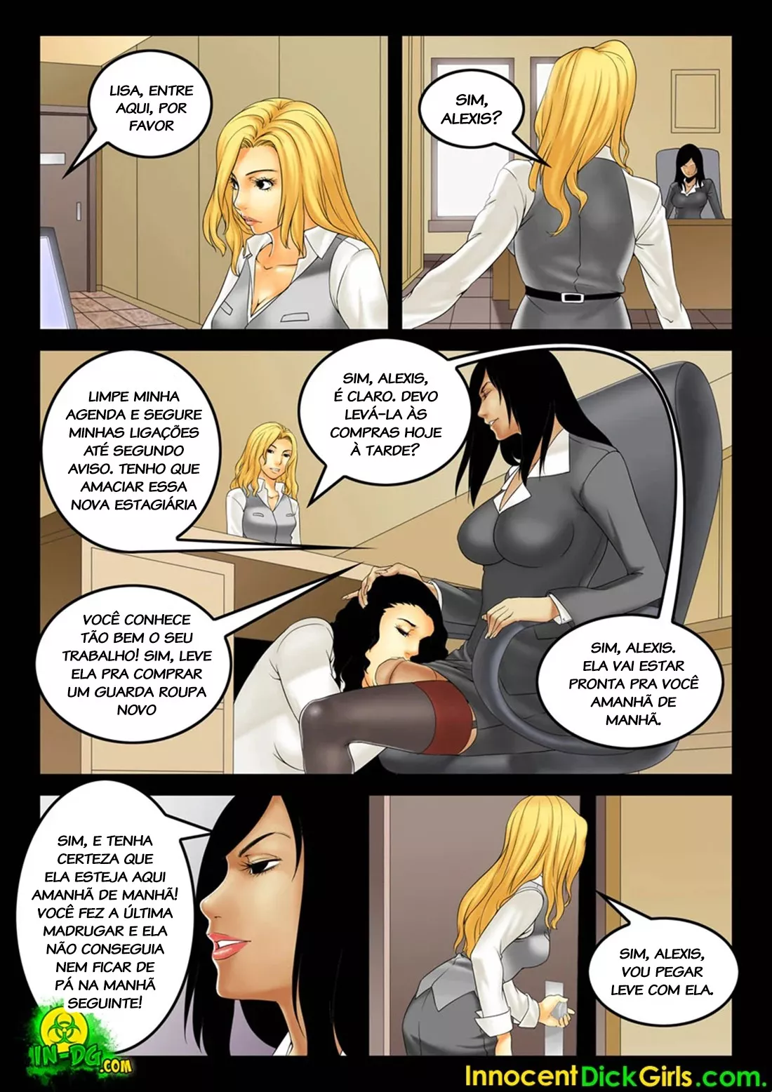 [InnocentDickGirls] College Intern: Alexis - Foto 9