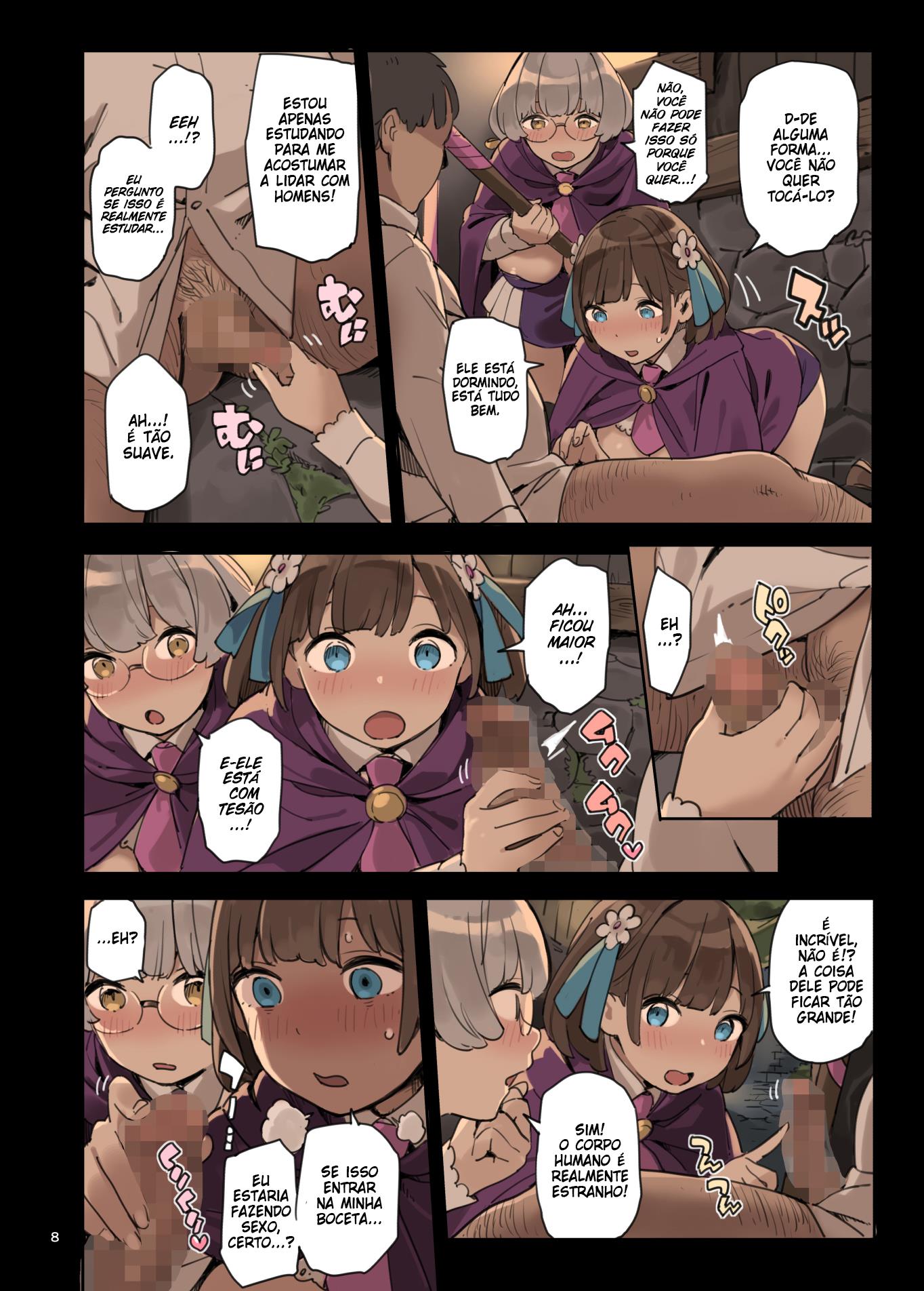 Imagem 8 de 41 - Estuando a Arte do Sexo com Magia - Quadrinhos Eróticos