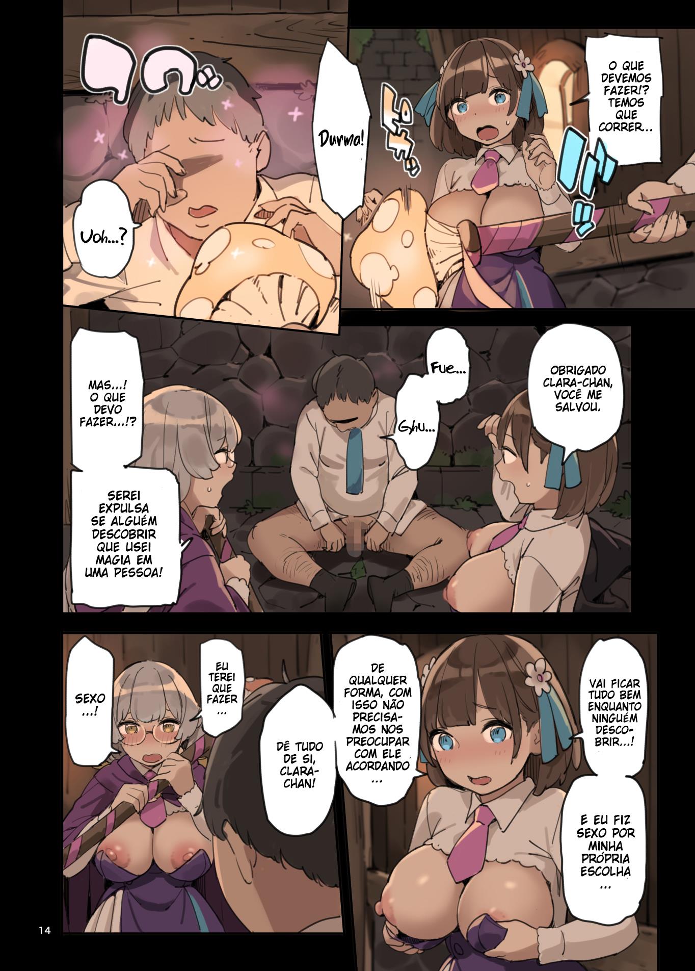 Imagem 14 de 41 - Estuando a Arte do Sexo com Magia - Quadrinhos Eróticos