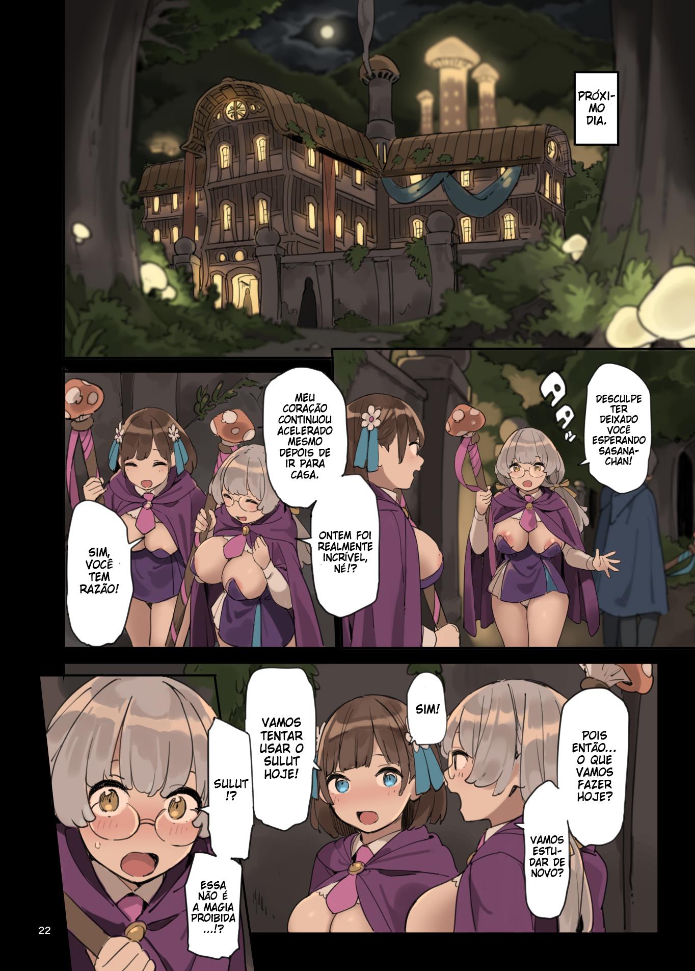 Imagem 22 de 41 - Estuando a Arte do Sexo com Magia - Quadrinhos Eróticos