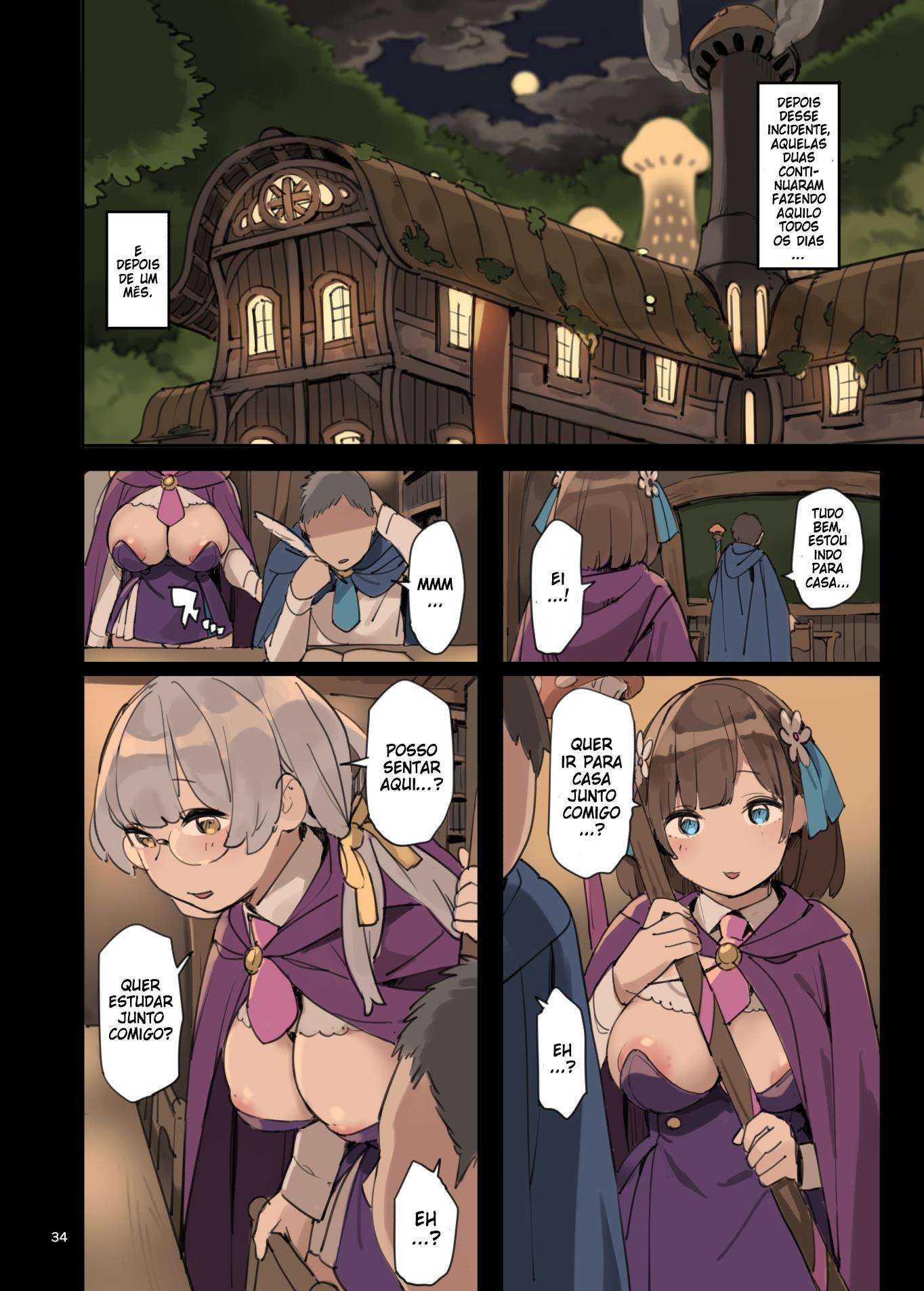 Imagem 34 de 41 - Estuando a Arte do Sexo com Magia - Quadrinhos Eróticos