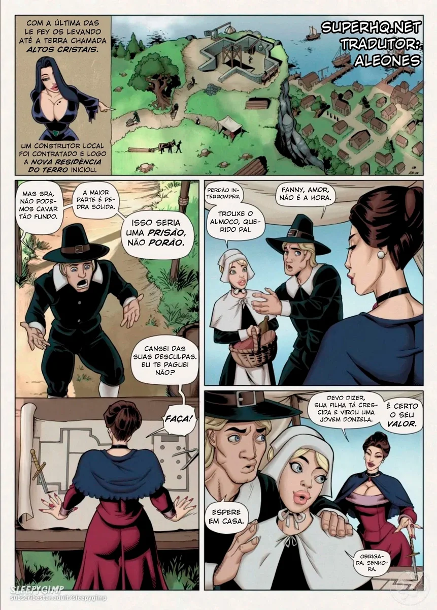 Imagem 6 de 10 - Uma mansão Mal Assombrada - Quadrinhos Eróticos