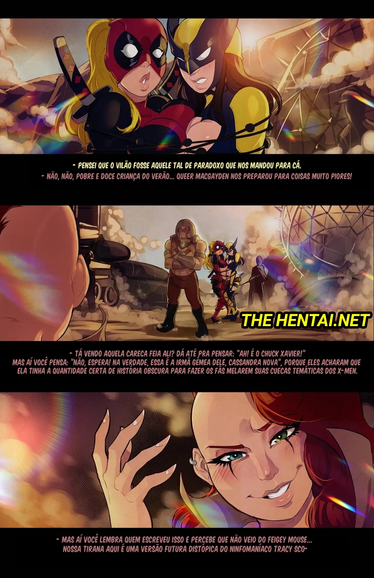 Imagem 4 de 19 - Lady Deadpool e Lady Wolverine - Quadrinhos Eróticos