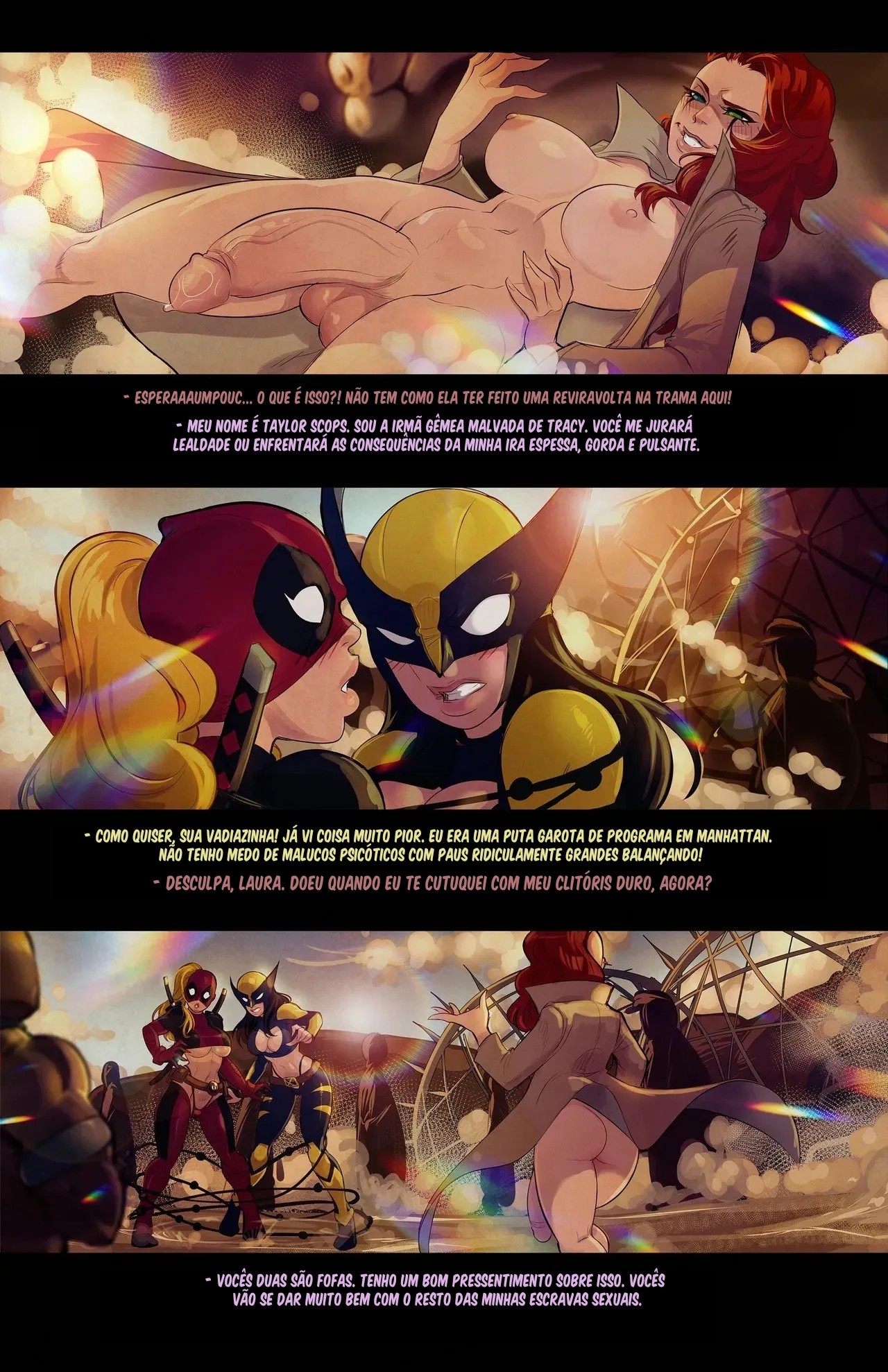 Imagem 5 de 19 - Lady Deadpool e Lady Wolverine - Quadrinhos Eróticos