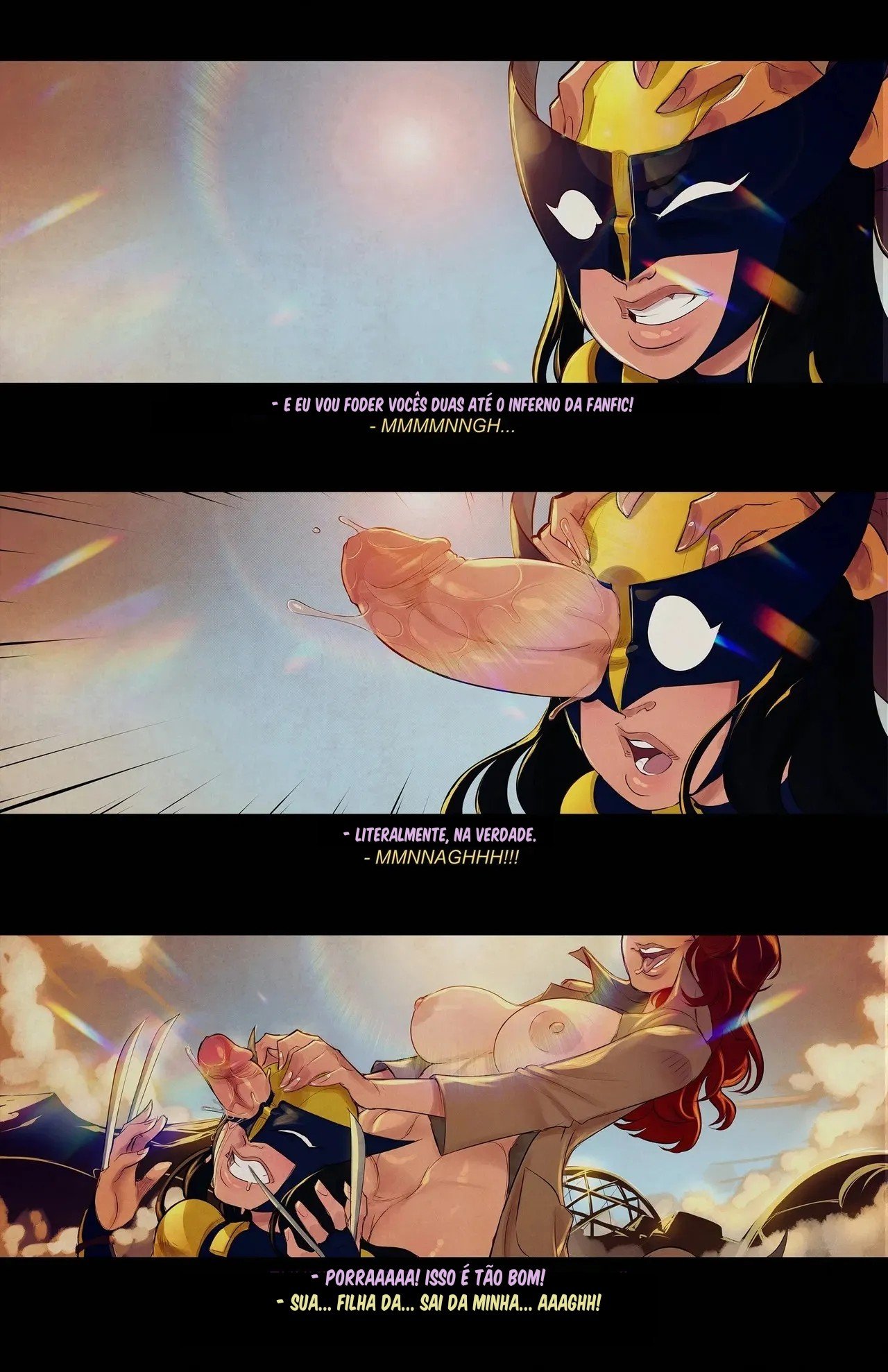 Imagem 8 de 19 - Lady Deadpool e Lady Wolverine - Quadrinhos Eróticos