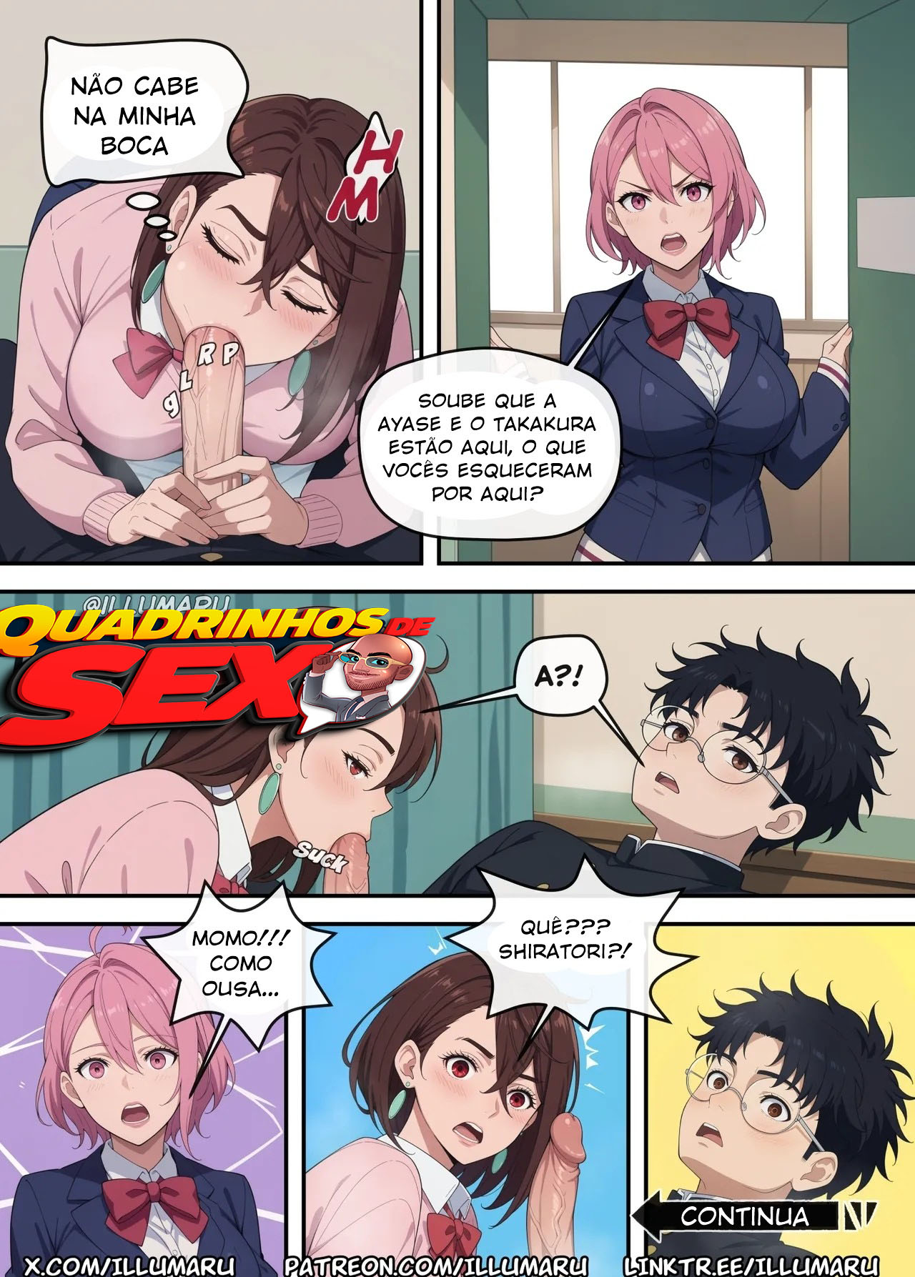 Imagem 11 de 11 - Quem vai ficar com o Okarun? - Quadrinhos Eróticos