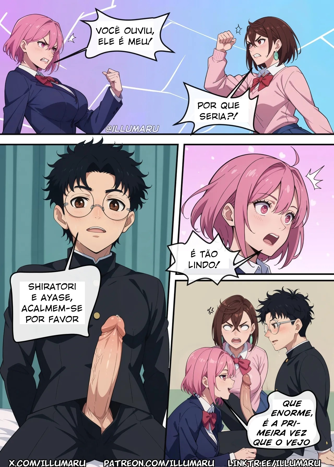 Imagem 3 de 21 - Quem vai ficar com o Okarun? #2 - Quadrinhos Eróticos