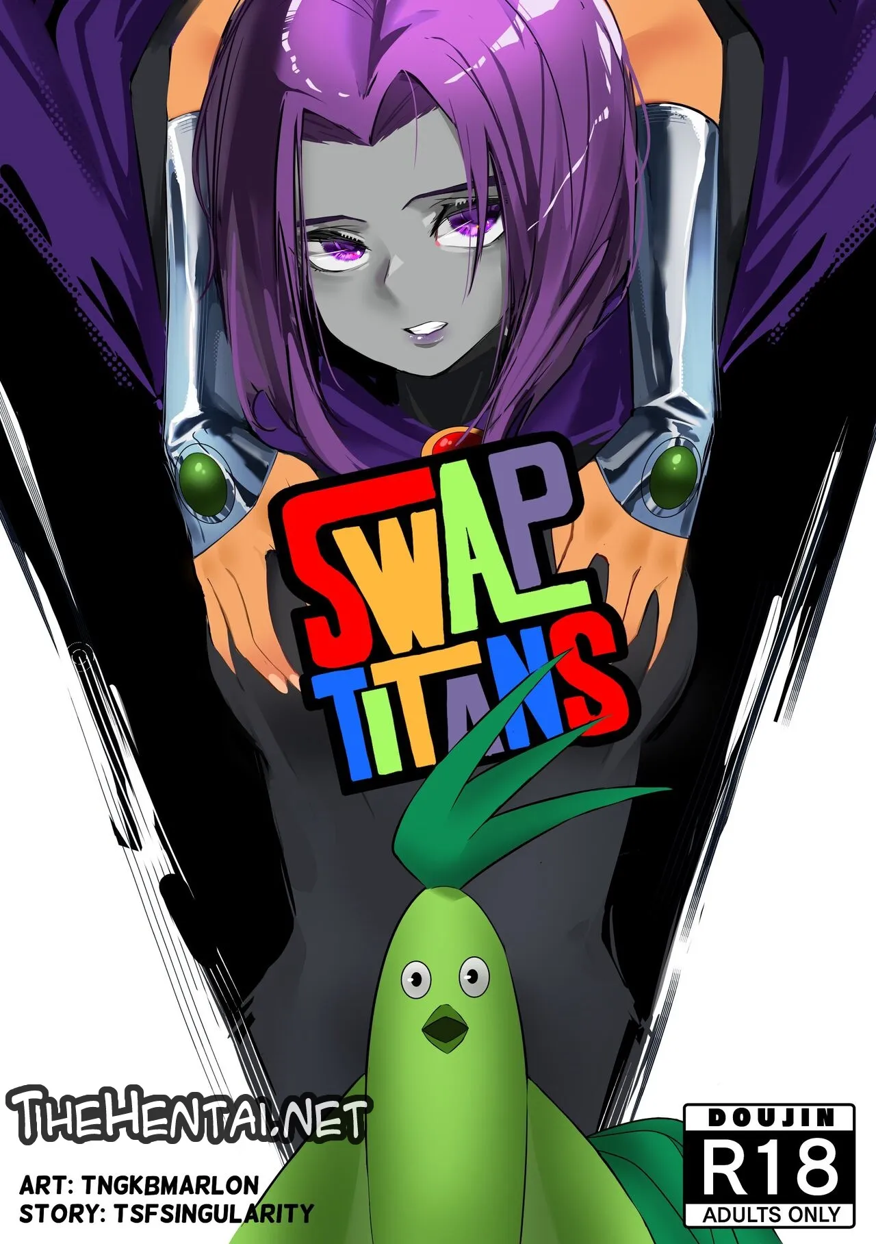 Imagem 13 de 25 - Swap Titans (Teen Titans) - Quadrinhos Eróticos