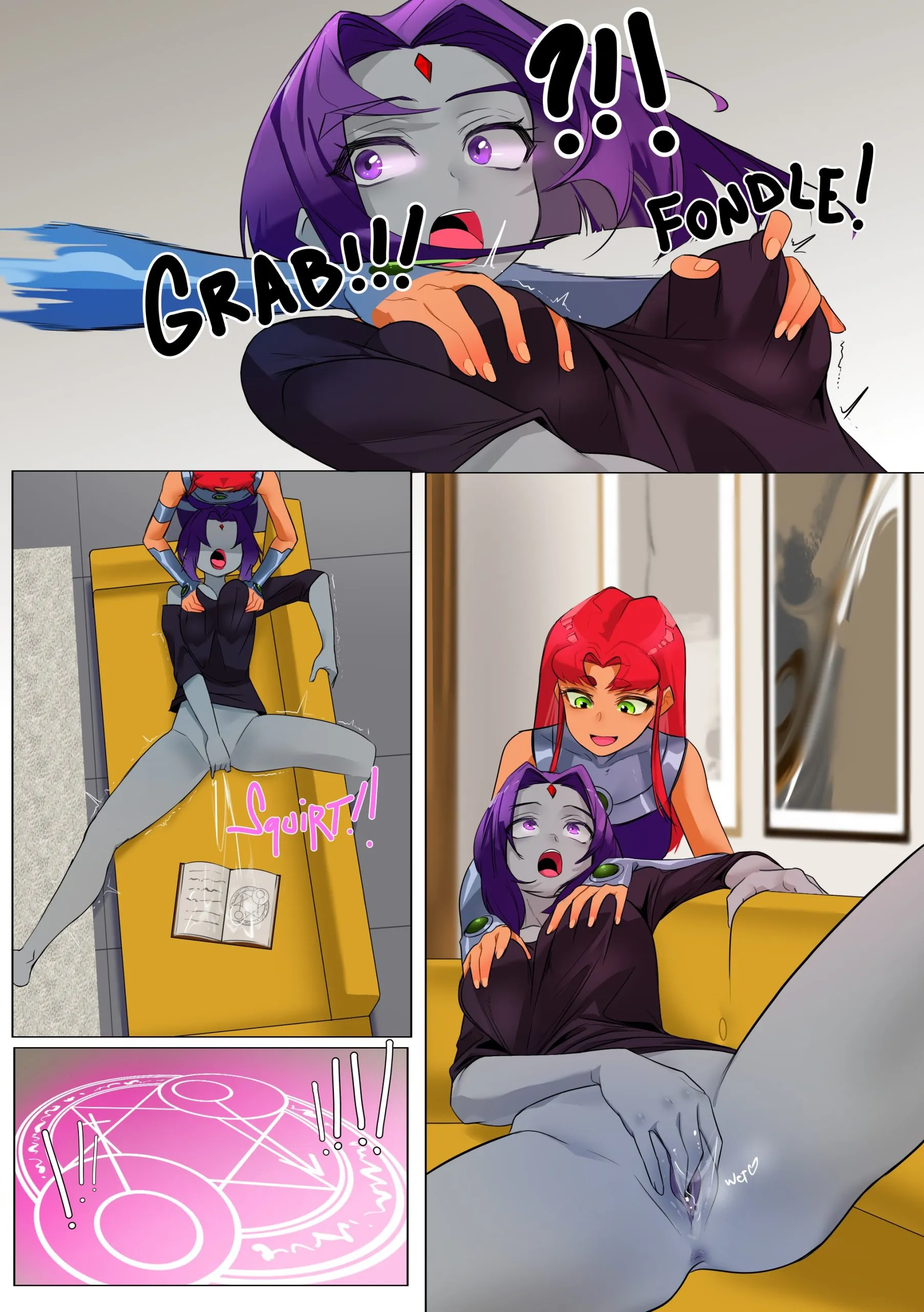 Imagem 16 de 25 - Swap Titans (Teen Titans) - Quadrinhos Eróticos