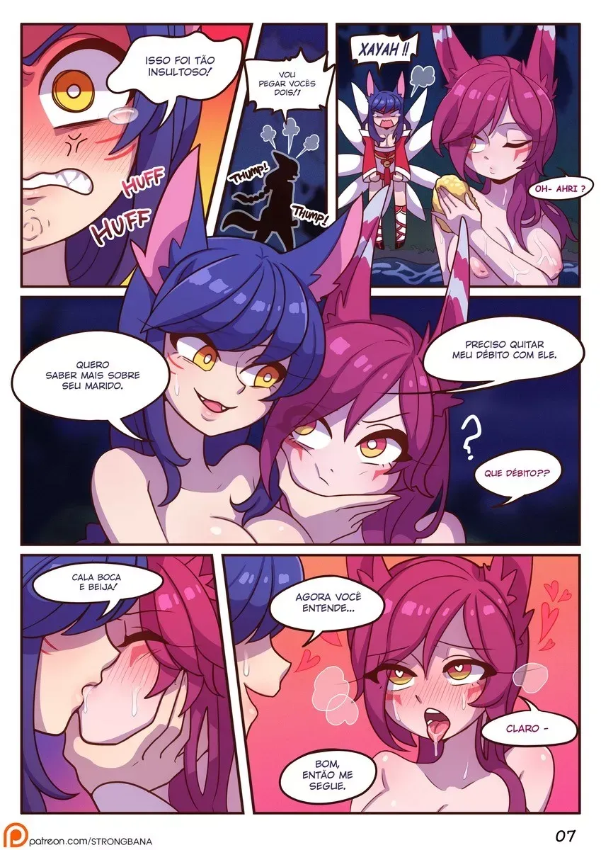 Imagem 9 de 28 - Caça de Peitudas (League of Legends) - Quadrinhos Eróticos