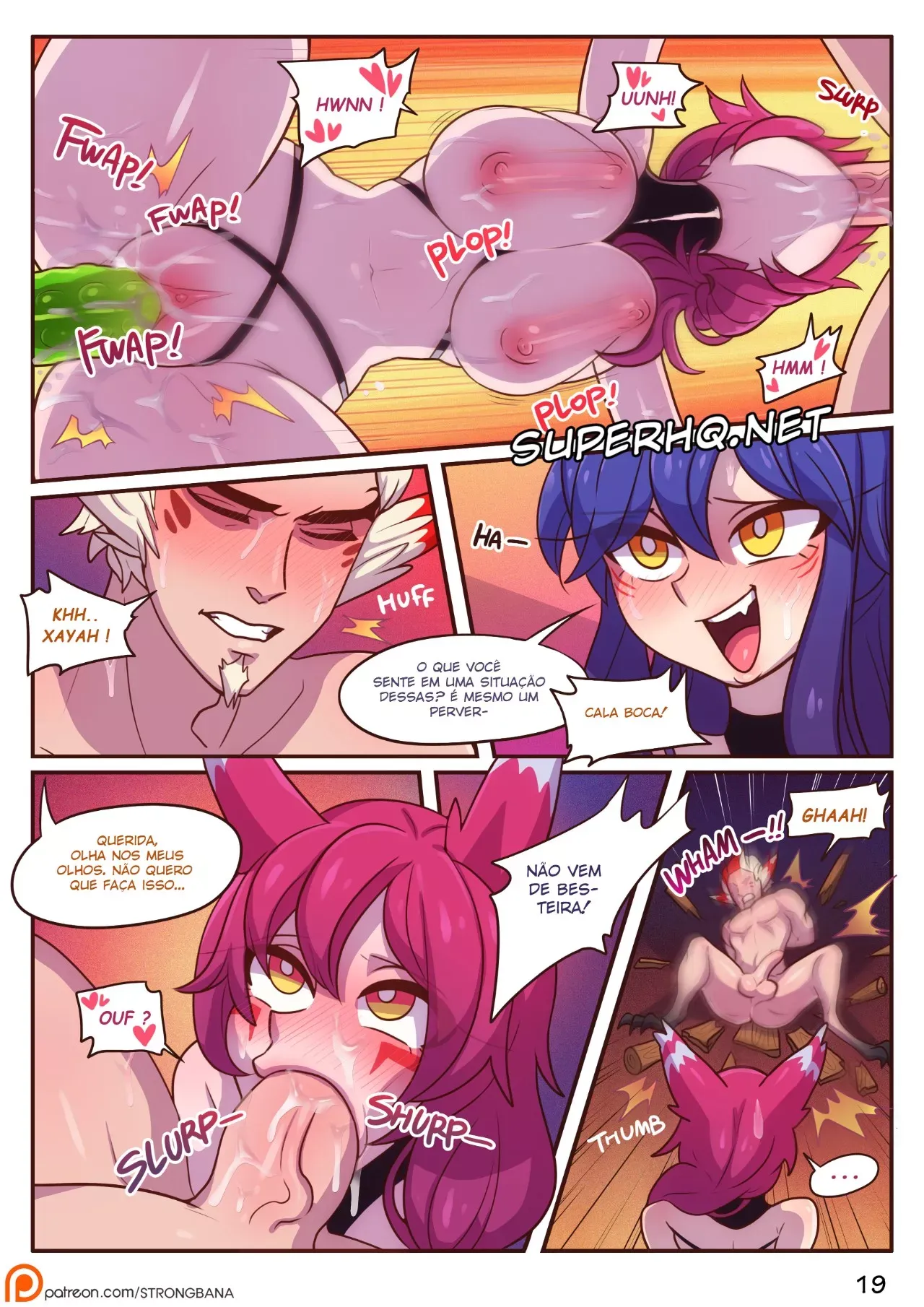 Imagem 17 de 28 - Caça de Peitudas (League of Legends) - Quadrinhos Eróticos