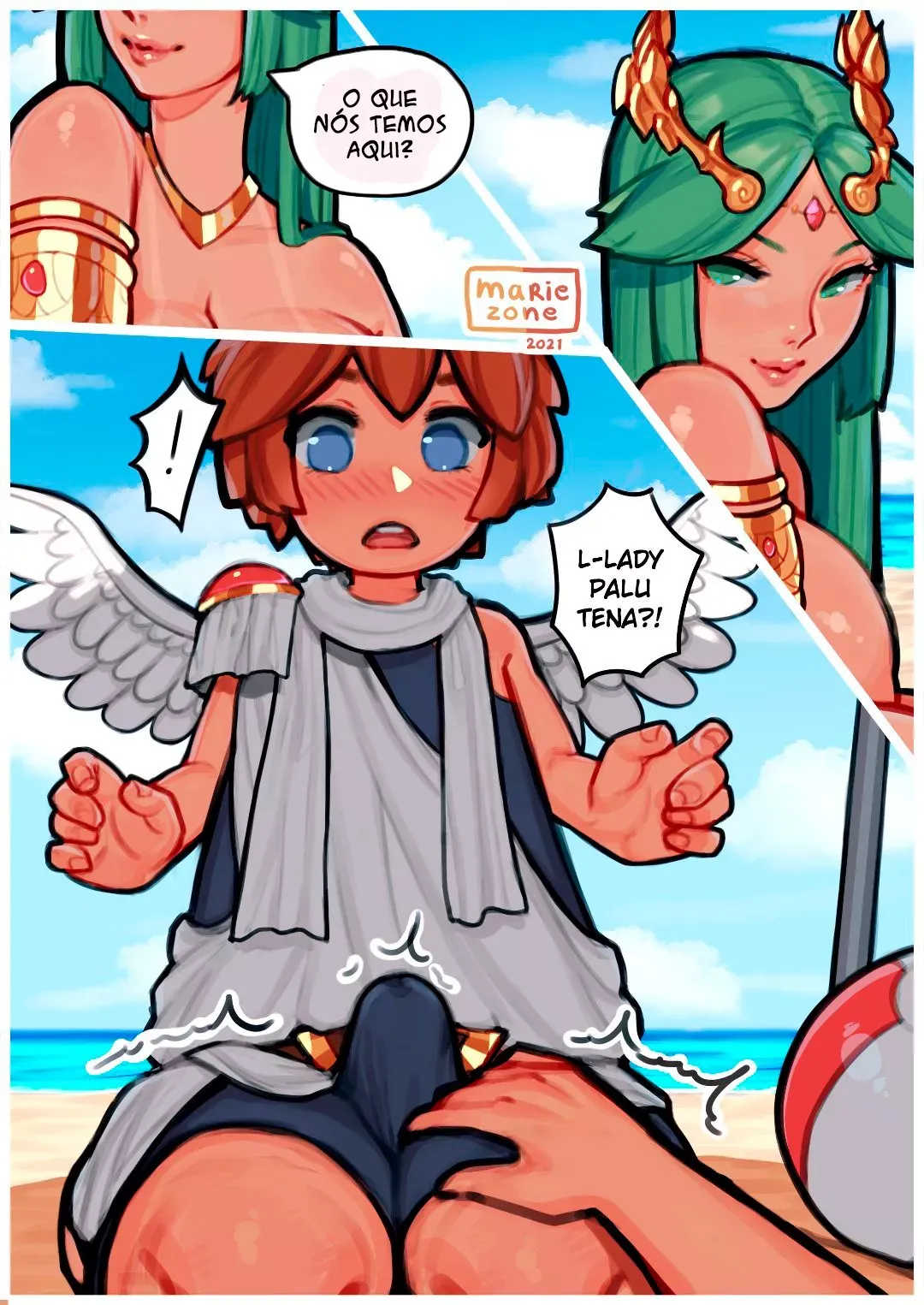 Imagem 13 de 25 - Palutena e Pit - Quadrinhos Eróticos