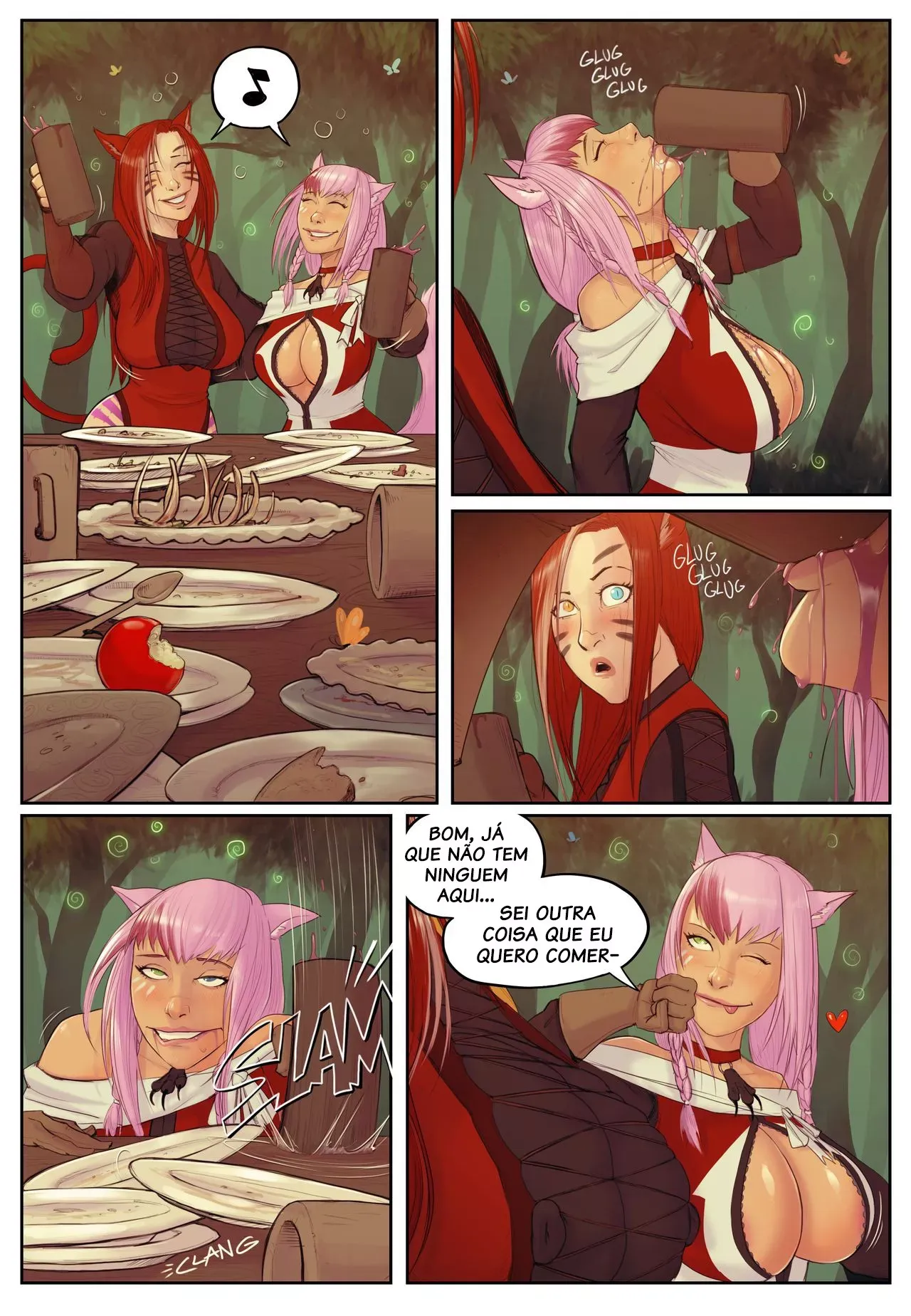 Imagem 6 de 29 - [DevilHS] Sab’n’Tay: The Price Of a Meal (Final Fantasy) - Quadrinhos Eróticos