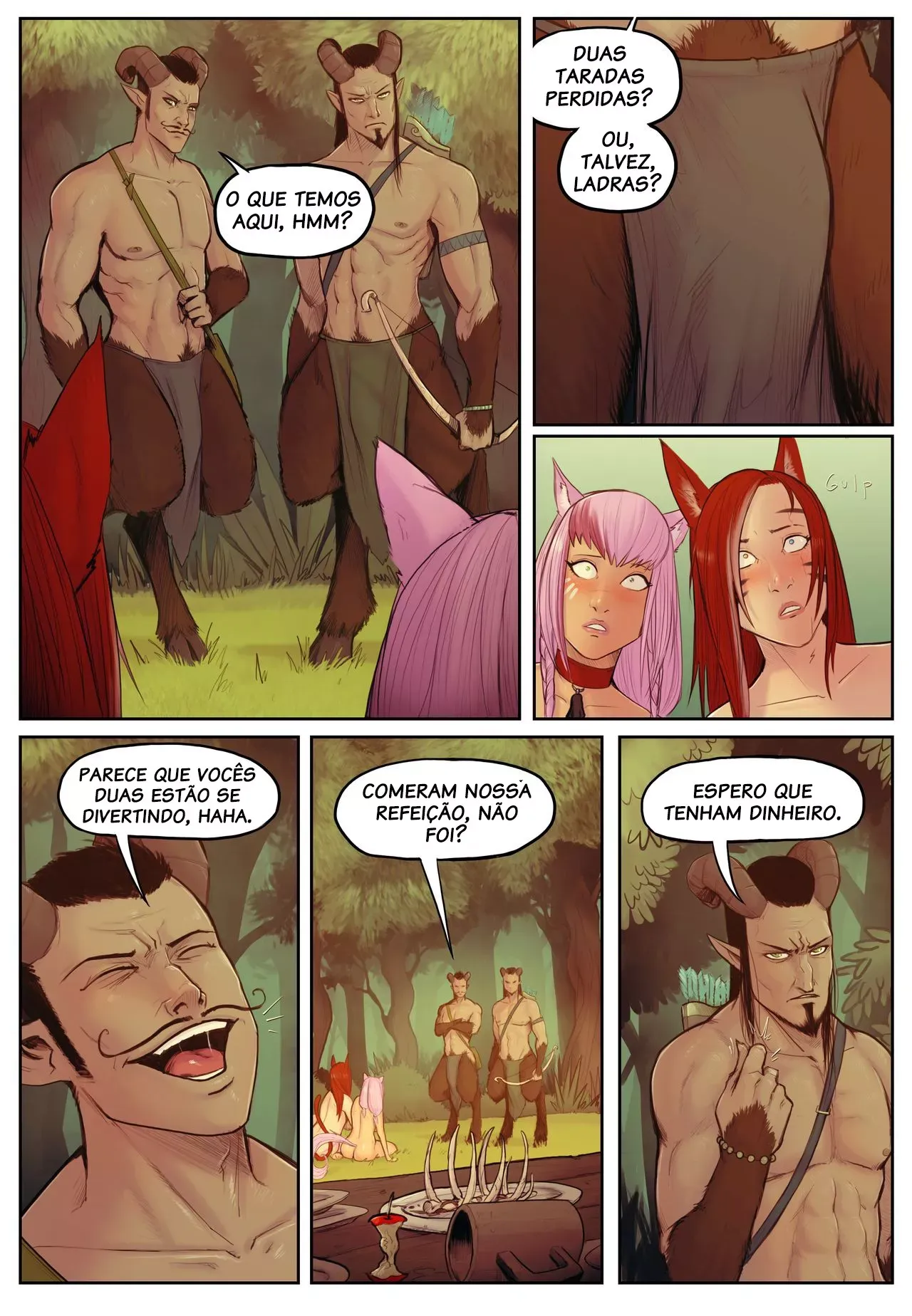 Imagem 13 de 29 - [DevilHS] Sab’n’Tay: The Price Of a Meal (Final Fantasy) - Quadrinhos Eróticos
