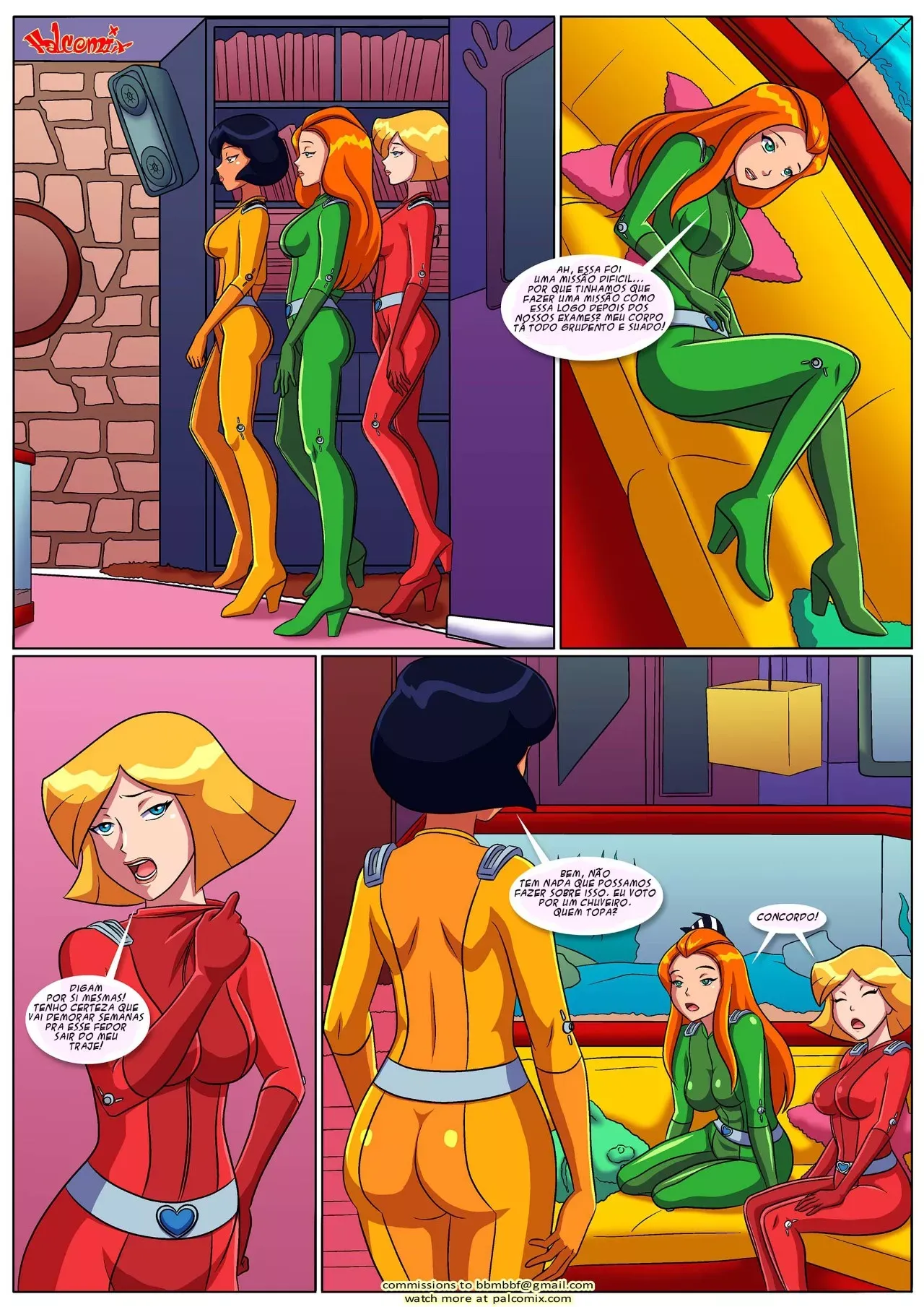 Imagem 2 de 18 - Espiãs Demais: Totalmente Juntas - Quadrinhos Eróticos