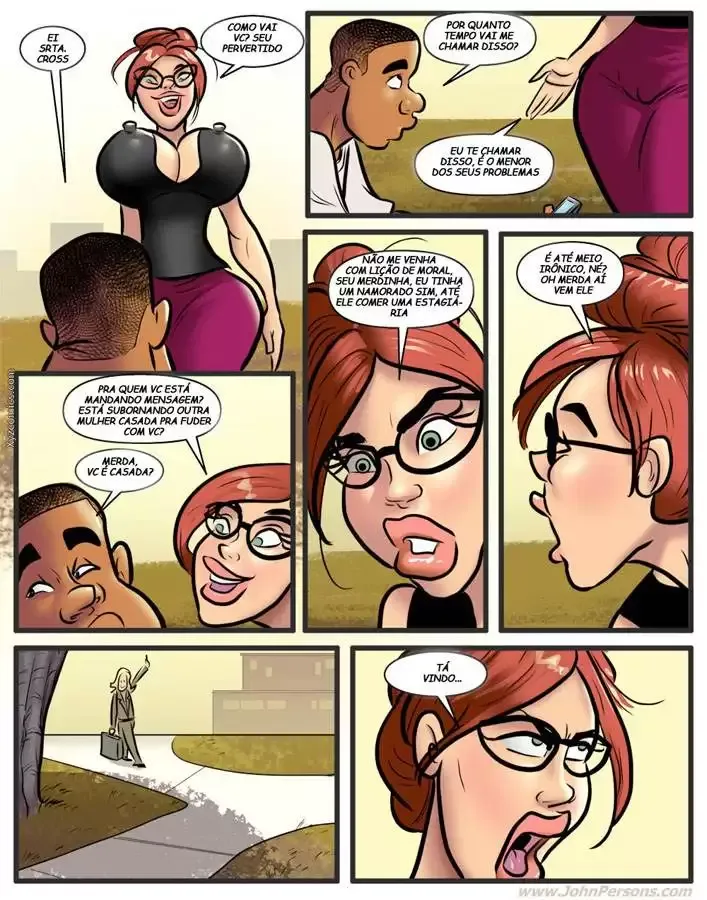 Imagem 3 de 19 - Mrs. Cross, A Porfessora safada 2 - Quadrinhos Eróticos