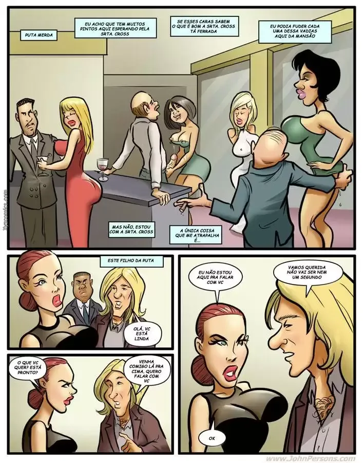 Imagem 8 de 19 - Mrs. Cross, A Porfessora safada 2 - Quadrinhos Eróticos