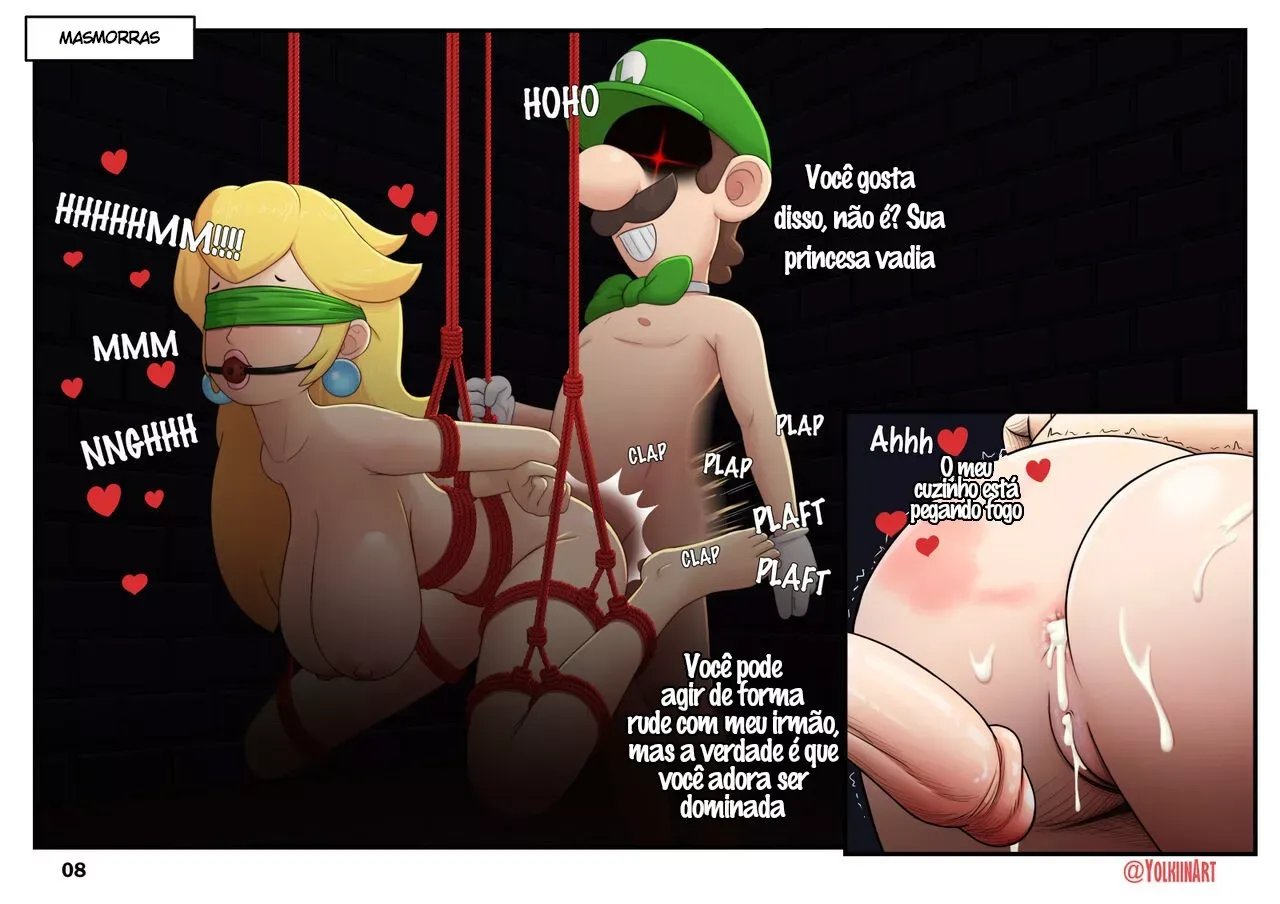 Imagem 9 de 37 - NOVA Odisseia Sexual da Peach - Quadrinhos Eróticos