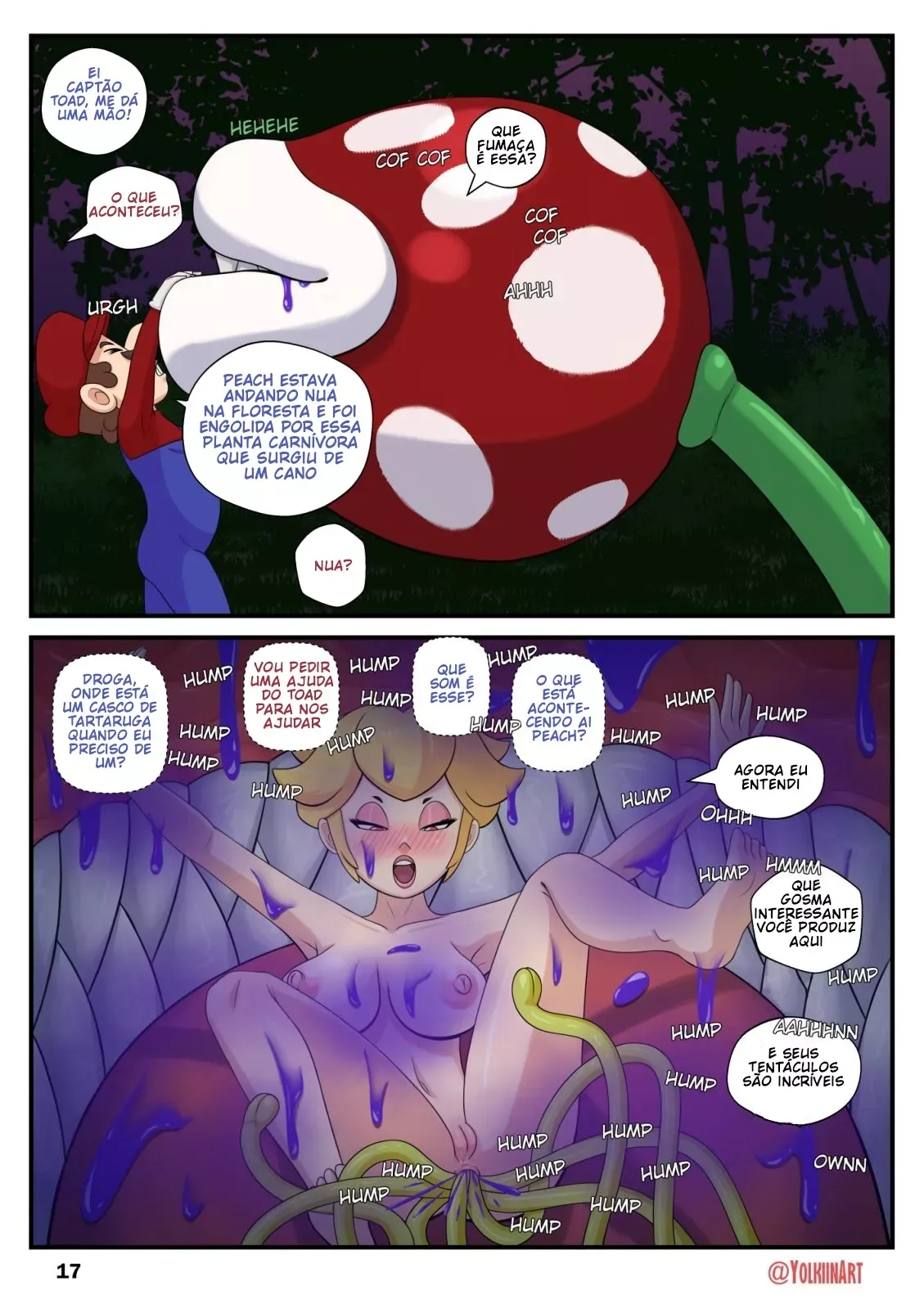 Imagem 21 de 37 - NOVA Odisseia Sexual da Peach - Quadrinhos Eróticos