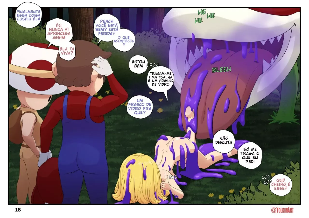 Imagem 22 de 37 - NOVA Odisseia Sexual da Peach - Quadrinhos Eróticos