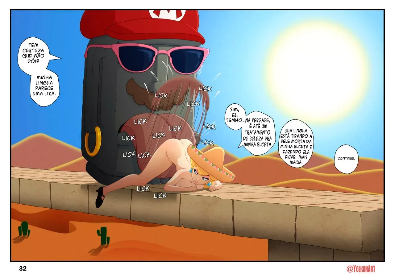 Imagem 35 de 37 - NOVA Odisseia Sexual da Peach - Quadrinhos Eróticos